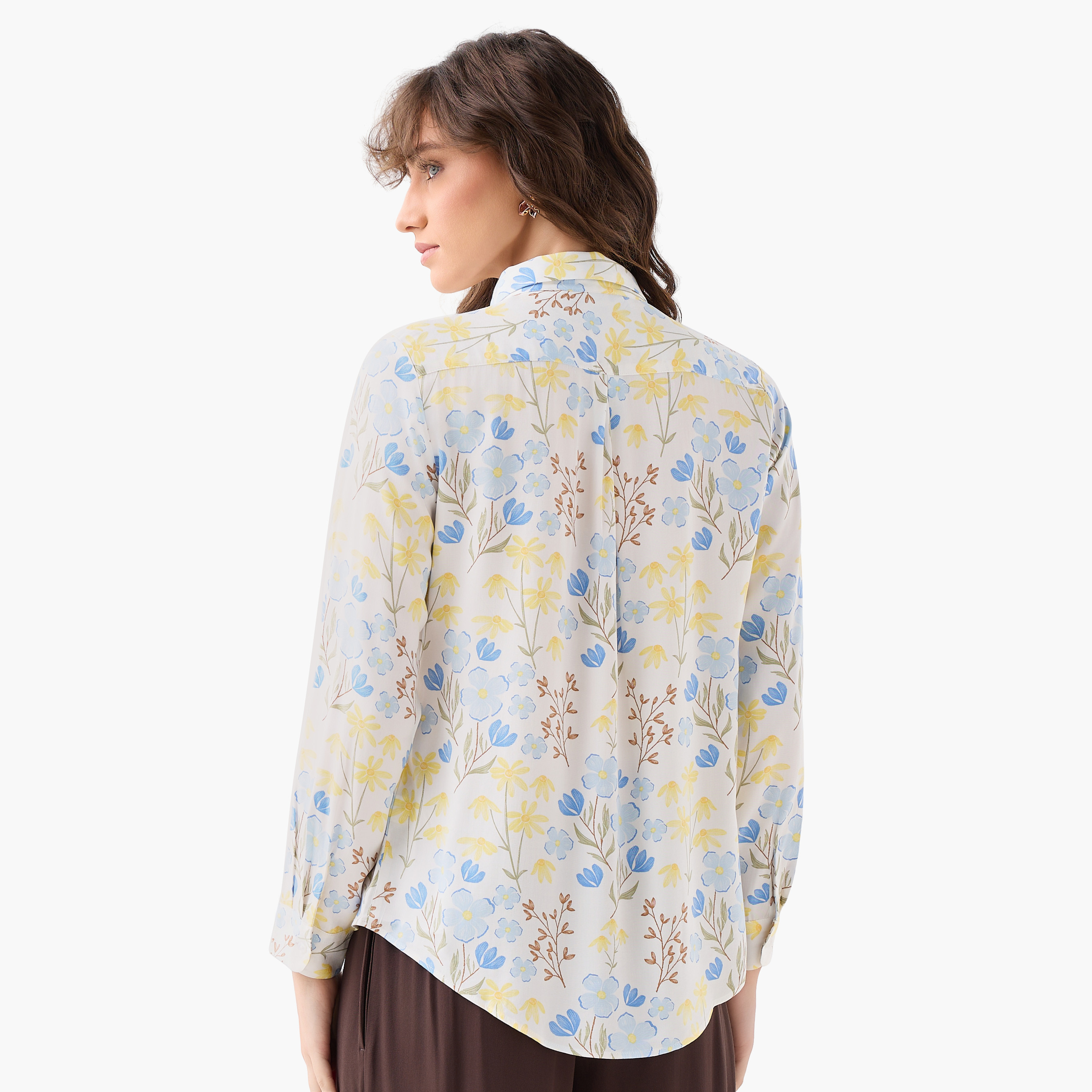 Viscose Shirt with Floral Print-women-clothing-shirtsandblouses-shirts-image-5