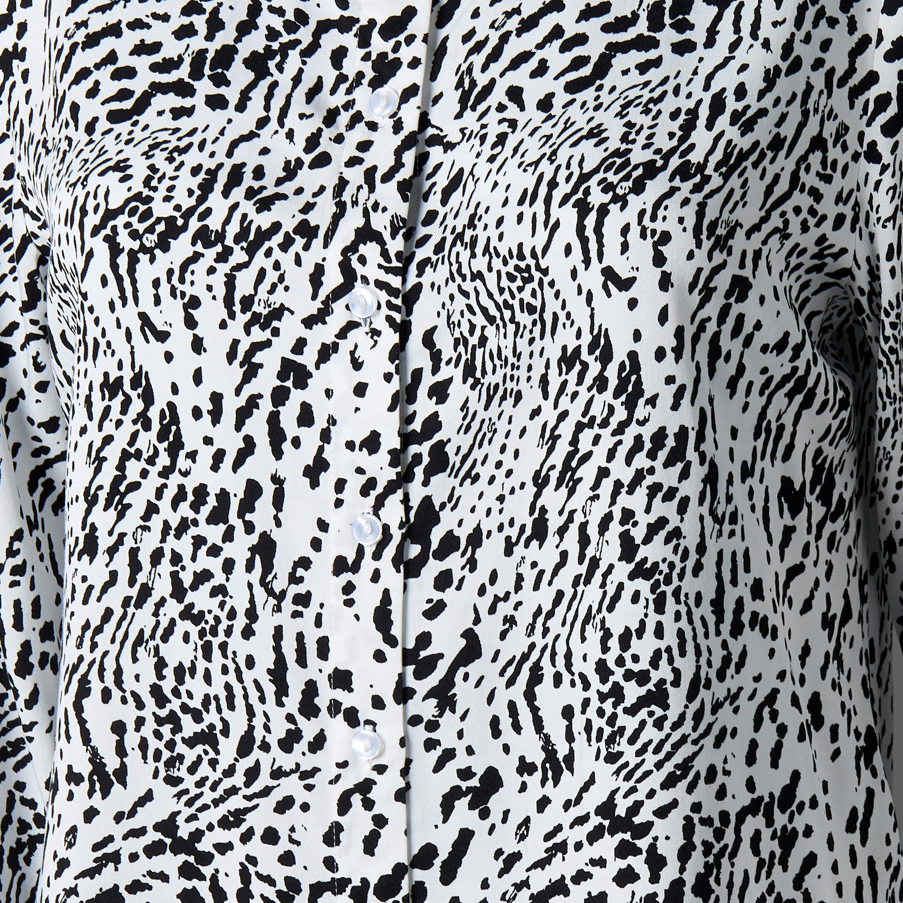 Viscose Shirt with Animal Print-women-clothing-shirtsandblouses-shirts-image-2
