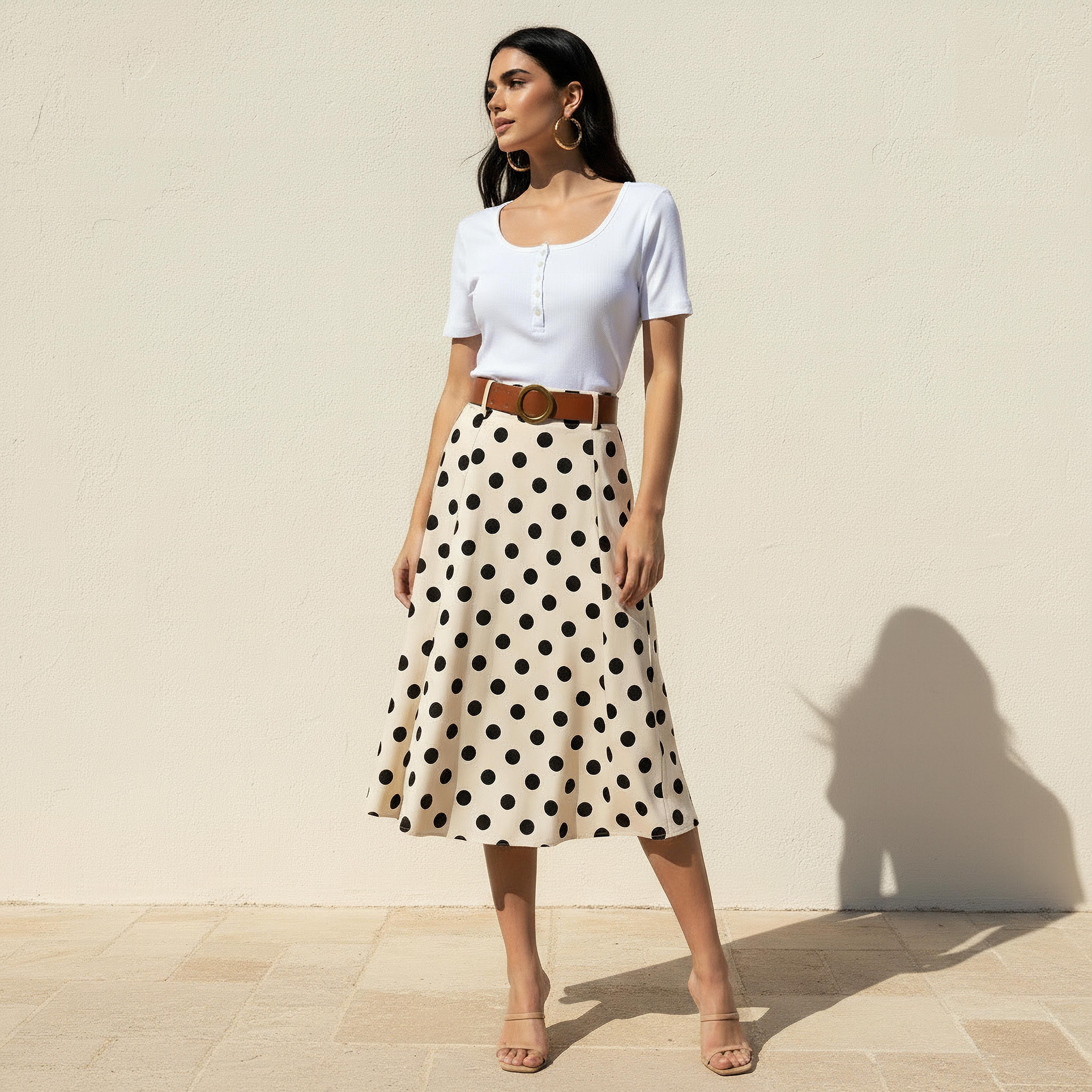 تيشيرت بملمس مضلع بارز-women-clothing-tshirts-image-3