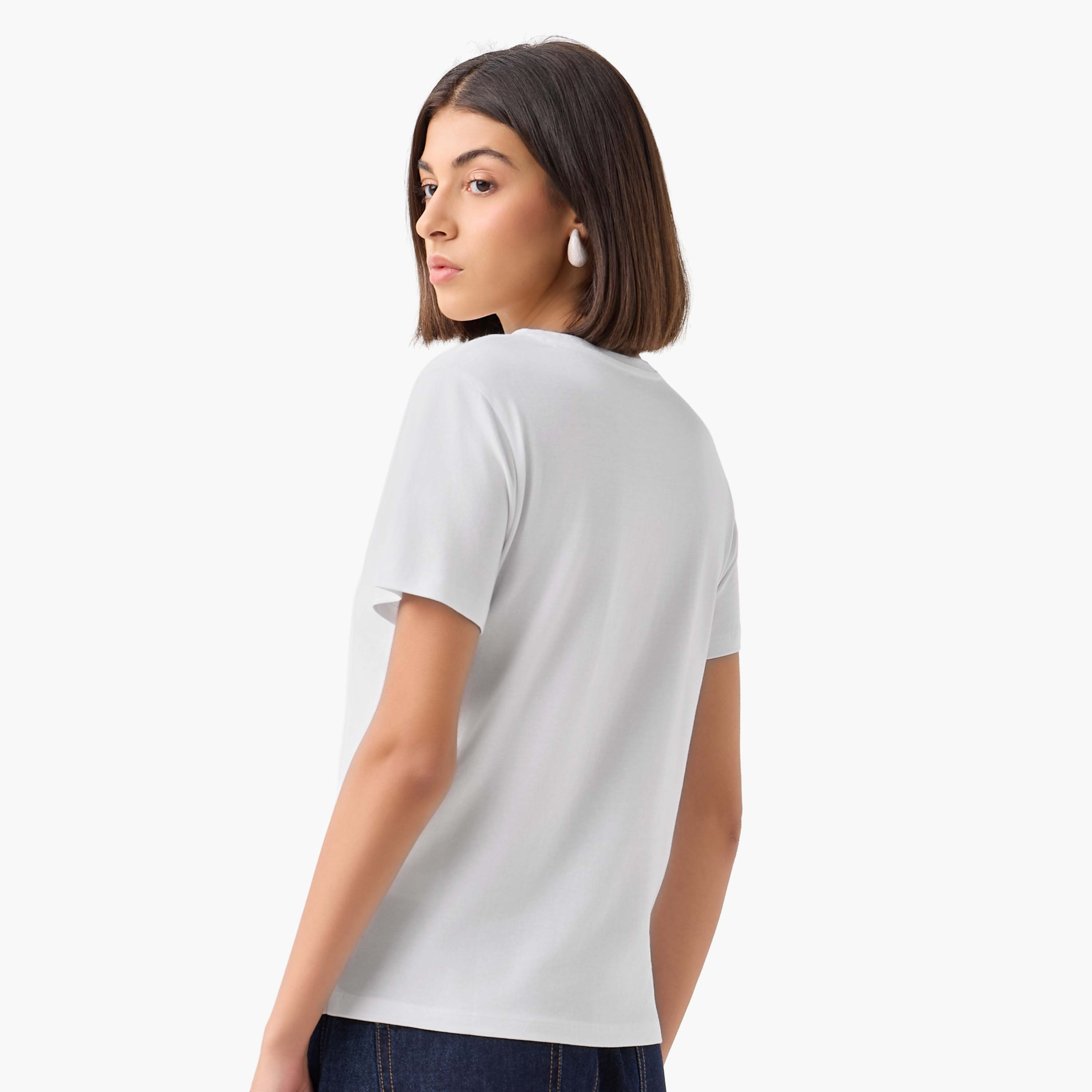 Regular Fit Cotton T-shirt with Varsity Print-PROMO_SP_QA_2FOR49_110625-image-3
