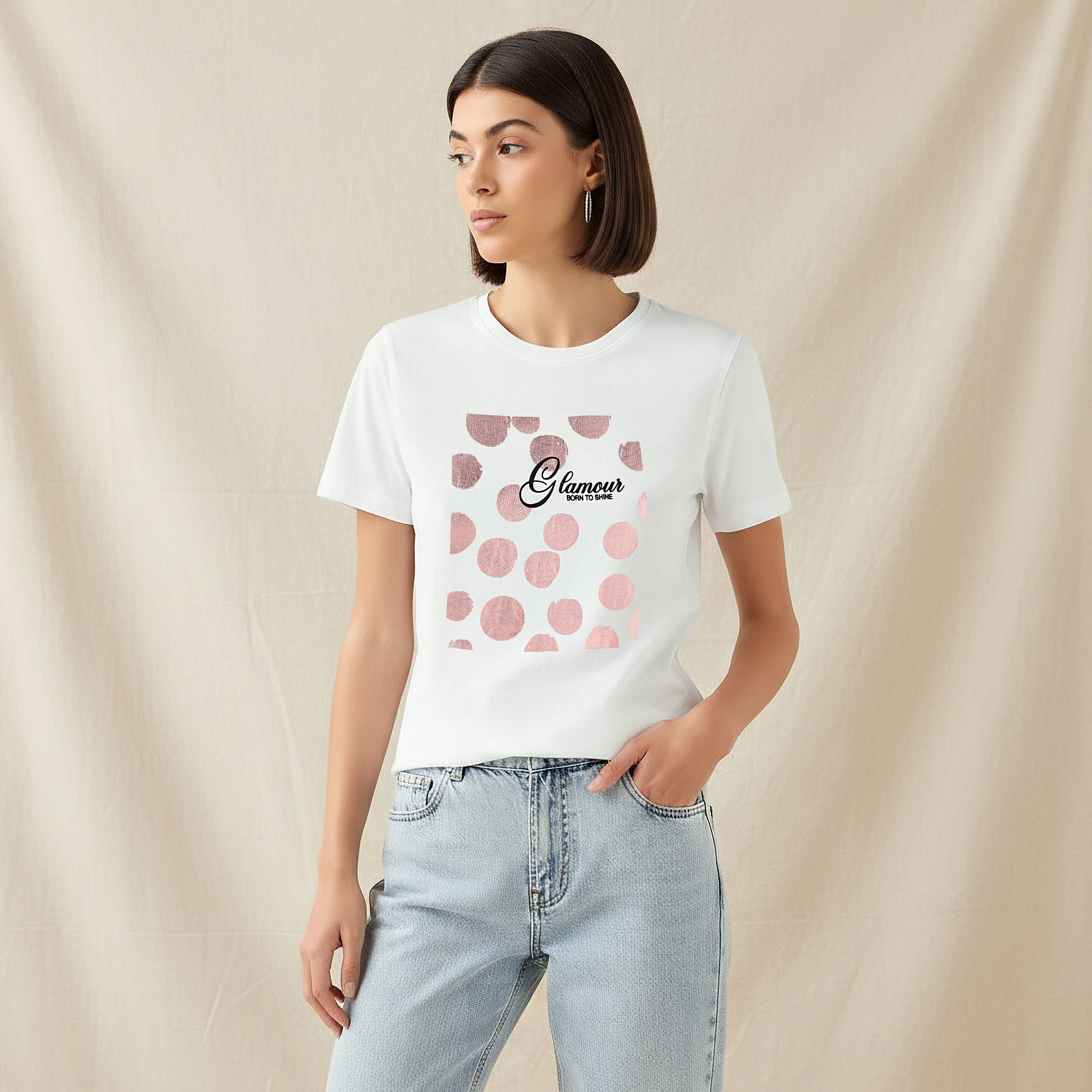 تيشيرت بقصّة عادية وطبعات-women-clothing-tshirts-image-1