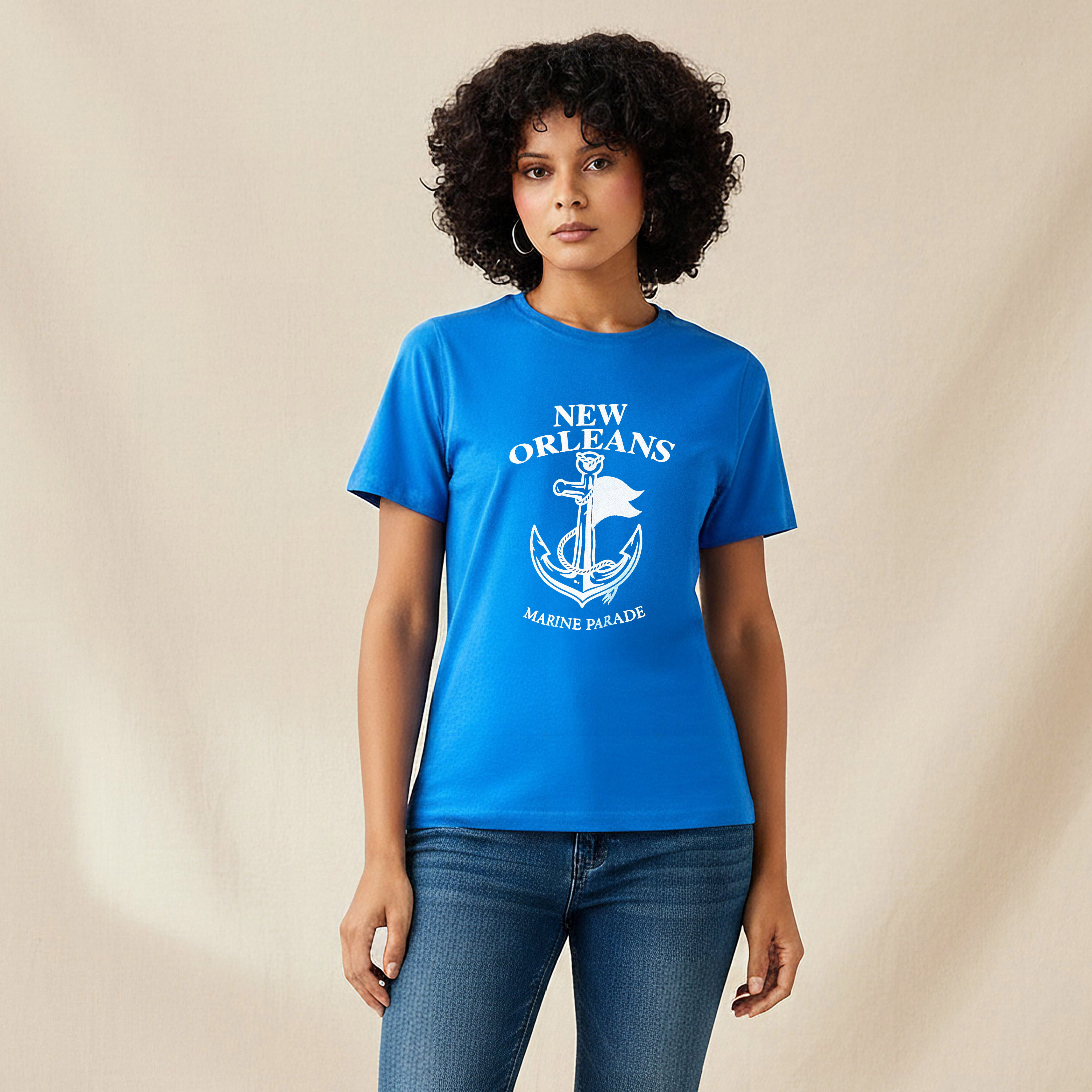 Regular Fit Cotton T-shirt with Print-PROMO_SP_SA_BUNDLE_2FOR39_020226-image-1