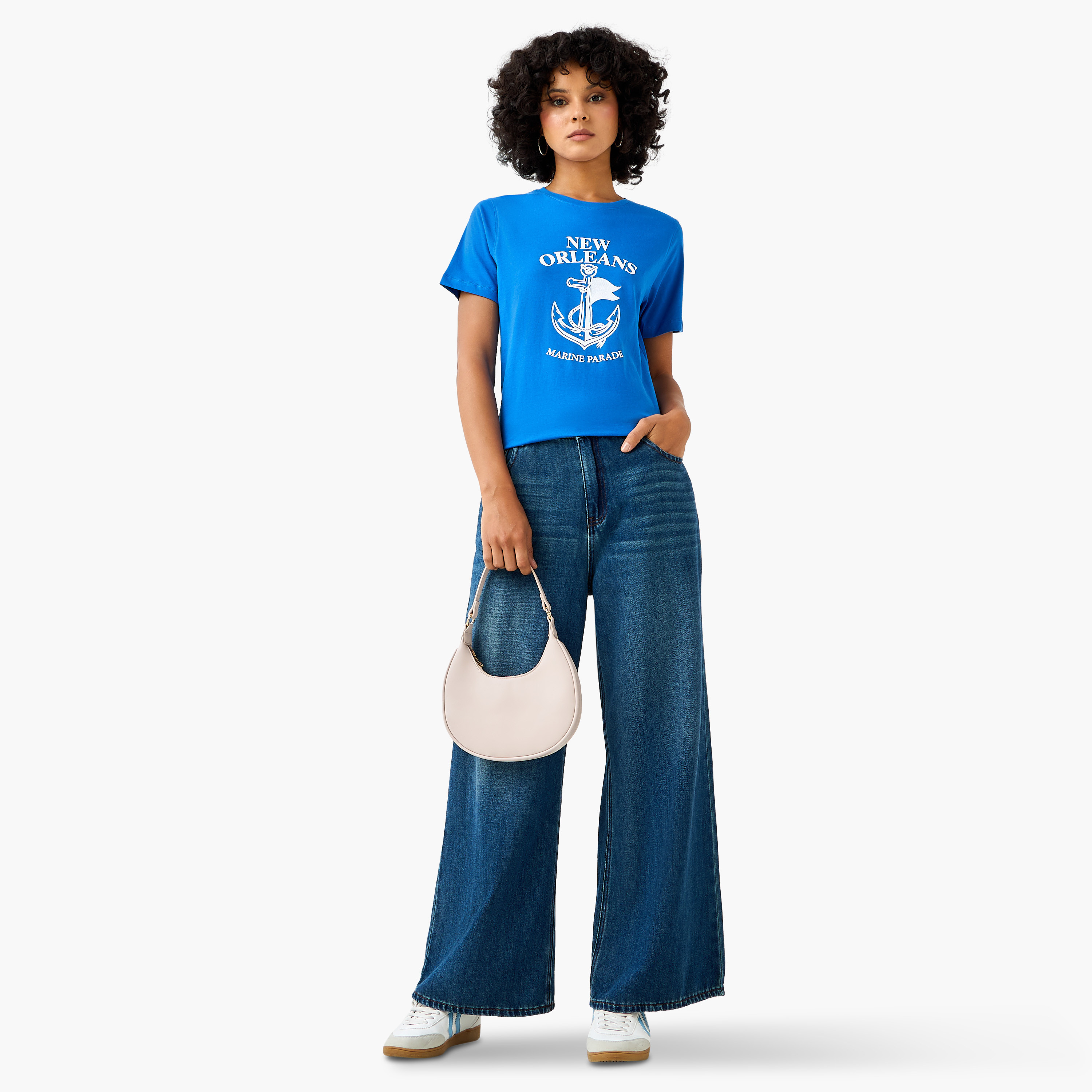 Regular Fit Cotton T-shirt with Print-PROMO_SP_SA_BUNDLE_2FOR39_020226-image-2