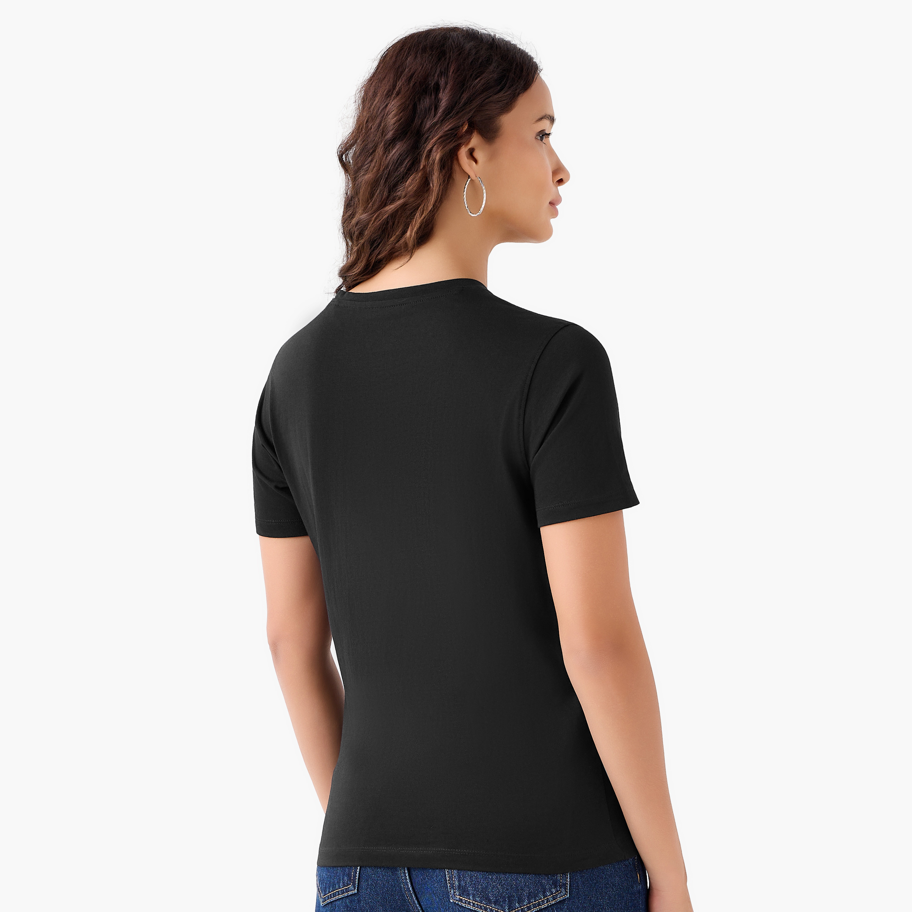 Regular Fit Cotton T-shirt with Typographic Print-PROMO_SP_SA_BUNDLE_2FOR39_020226-image-4