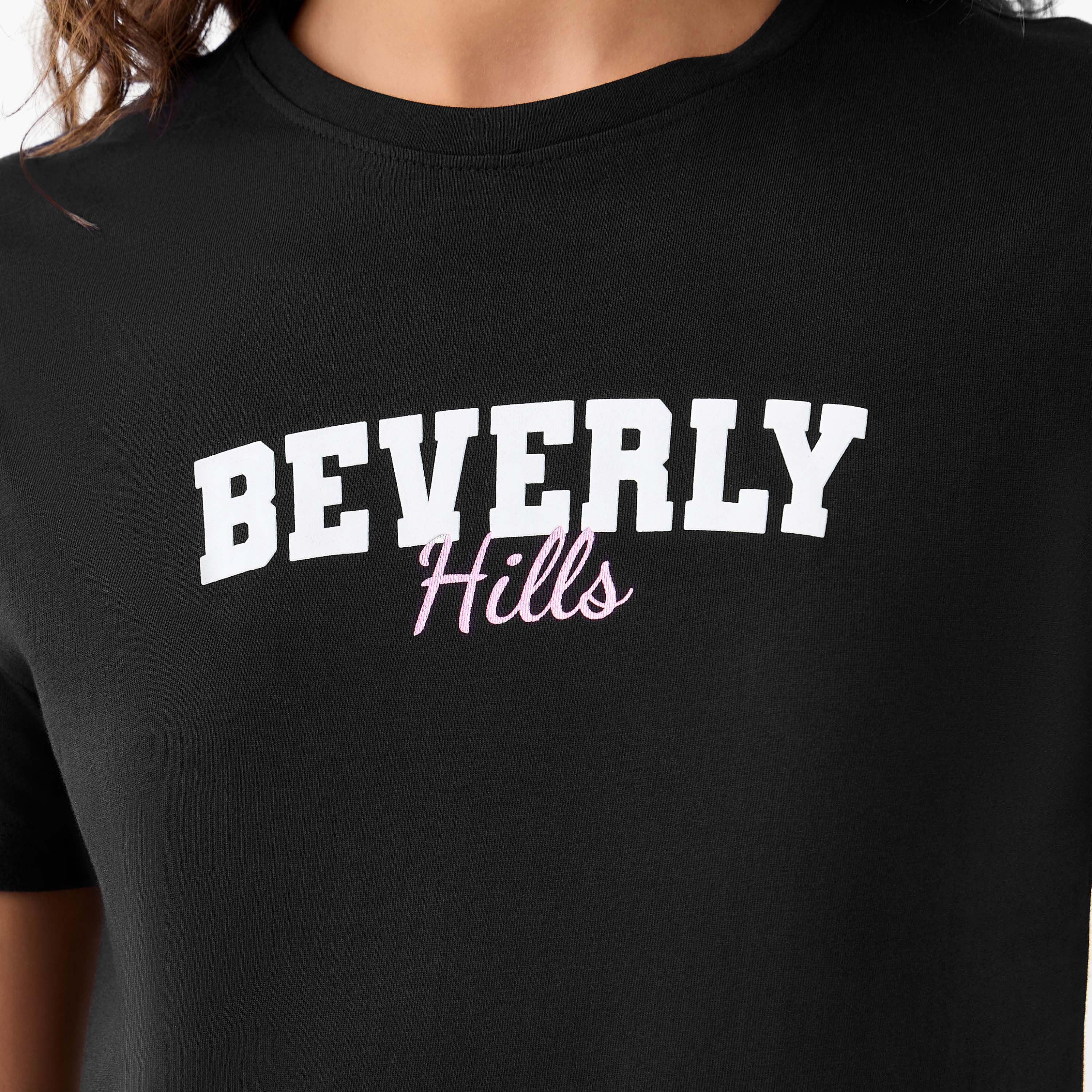 Regular Fit Cotton T-shirt with Typographic Print-PROMO_SP_SA_BUNDLE_2FOR39_020226-image-5