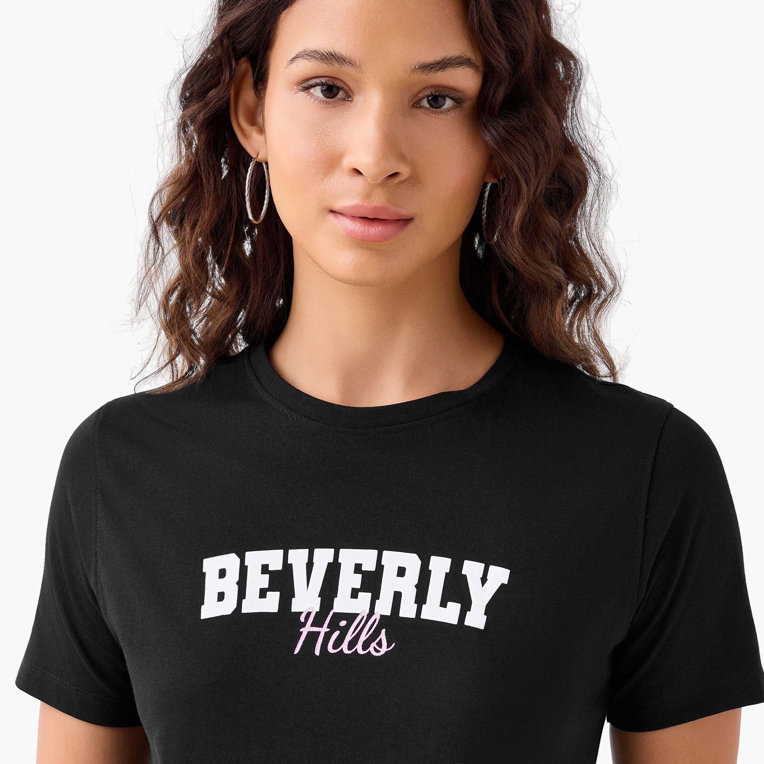 Regular Fit Cotton T-shirt with Typographic Print-PROMO_SP_SA_BUNDLE_2FOR39_020226-image-6