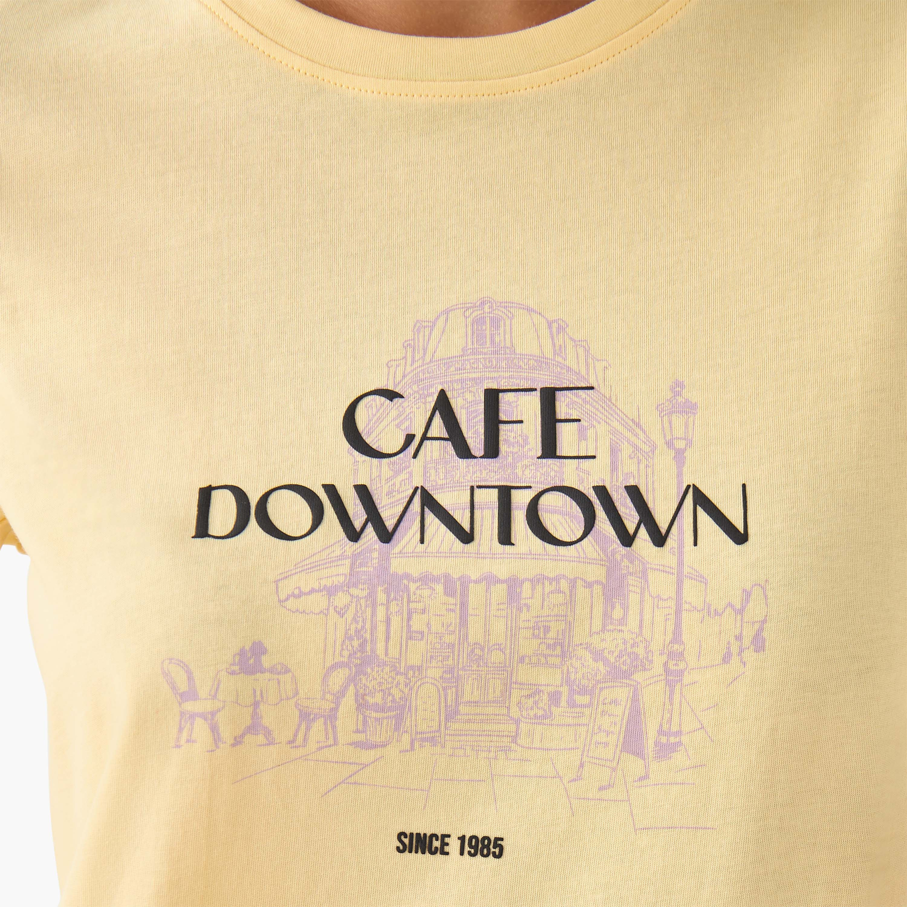 Regular Fit Cotton T-shirt with Sketch Art Print-PROMO_SP_SA_BUNDLE_2FOR39_020226-image-5