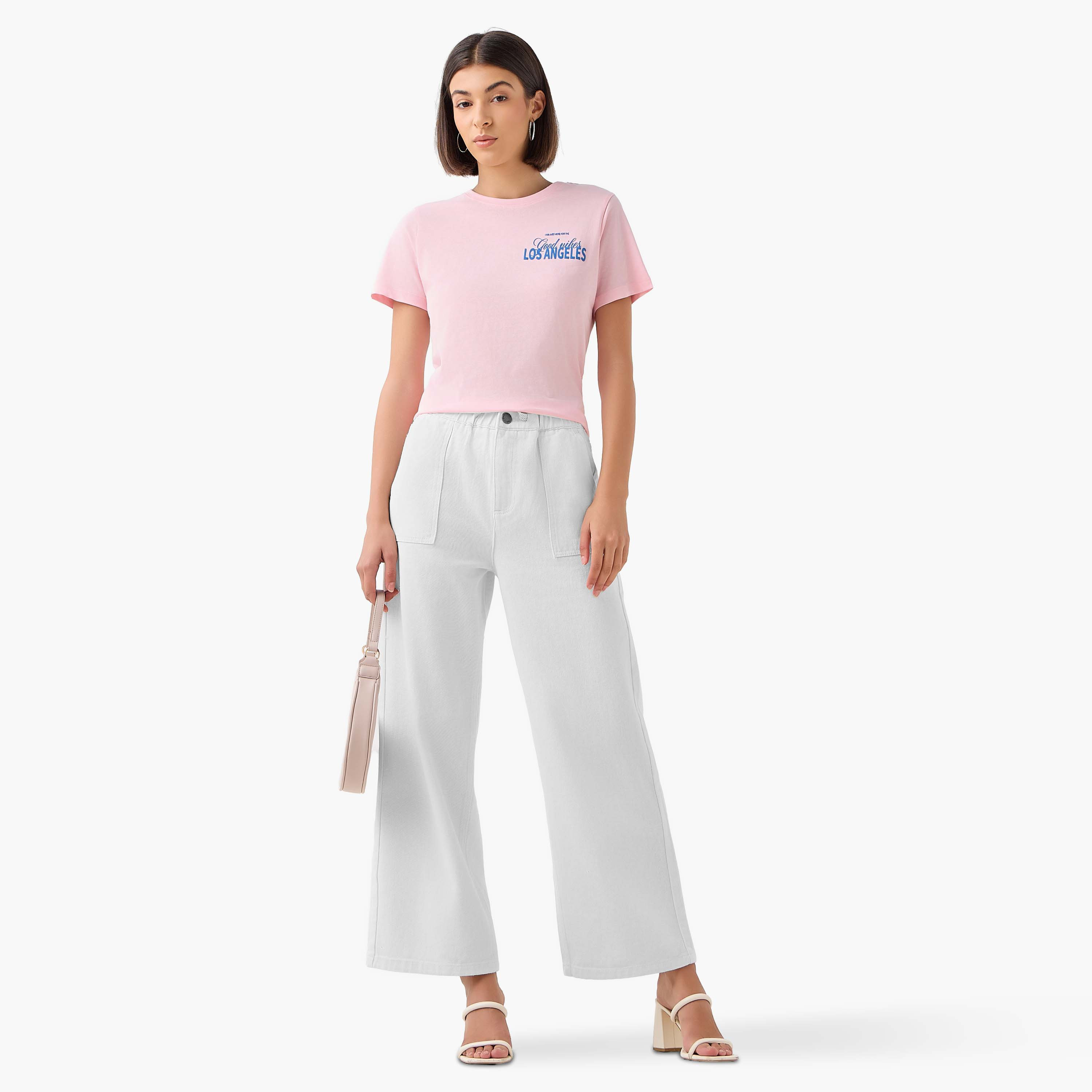 Varsity Los Angeles Print Cotton T-shirt-women-clothing-tshirts-image-3