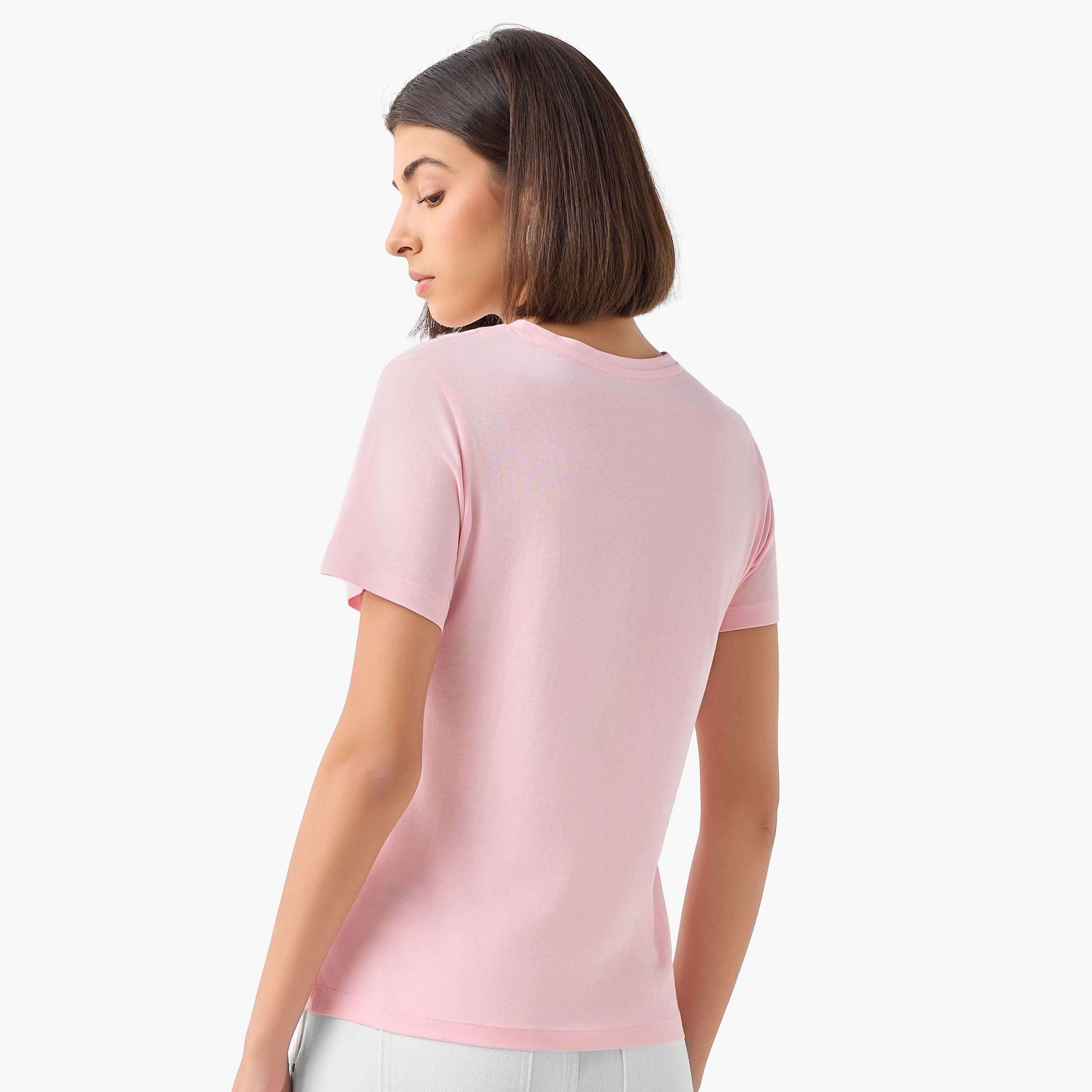 Varsity Los Angeles Print Cotton T-shirt-women-clothing-tshirts-image-4