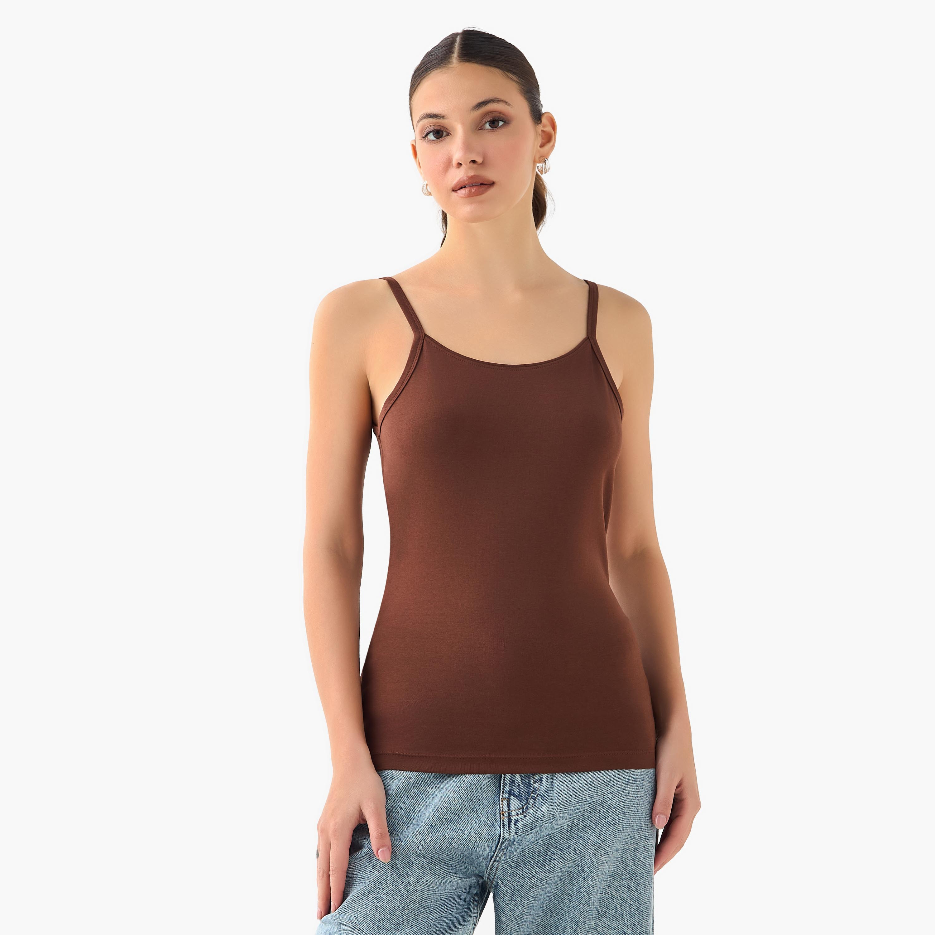 Tank Top with Spaghetti Straps-women-clothing-tshirts-image-2