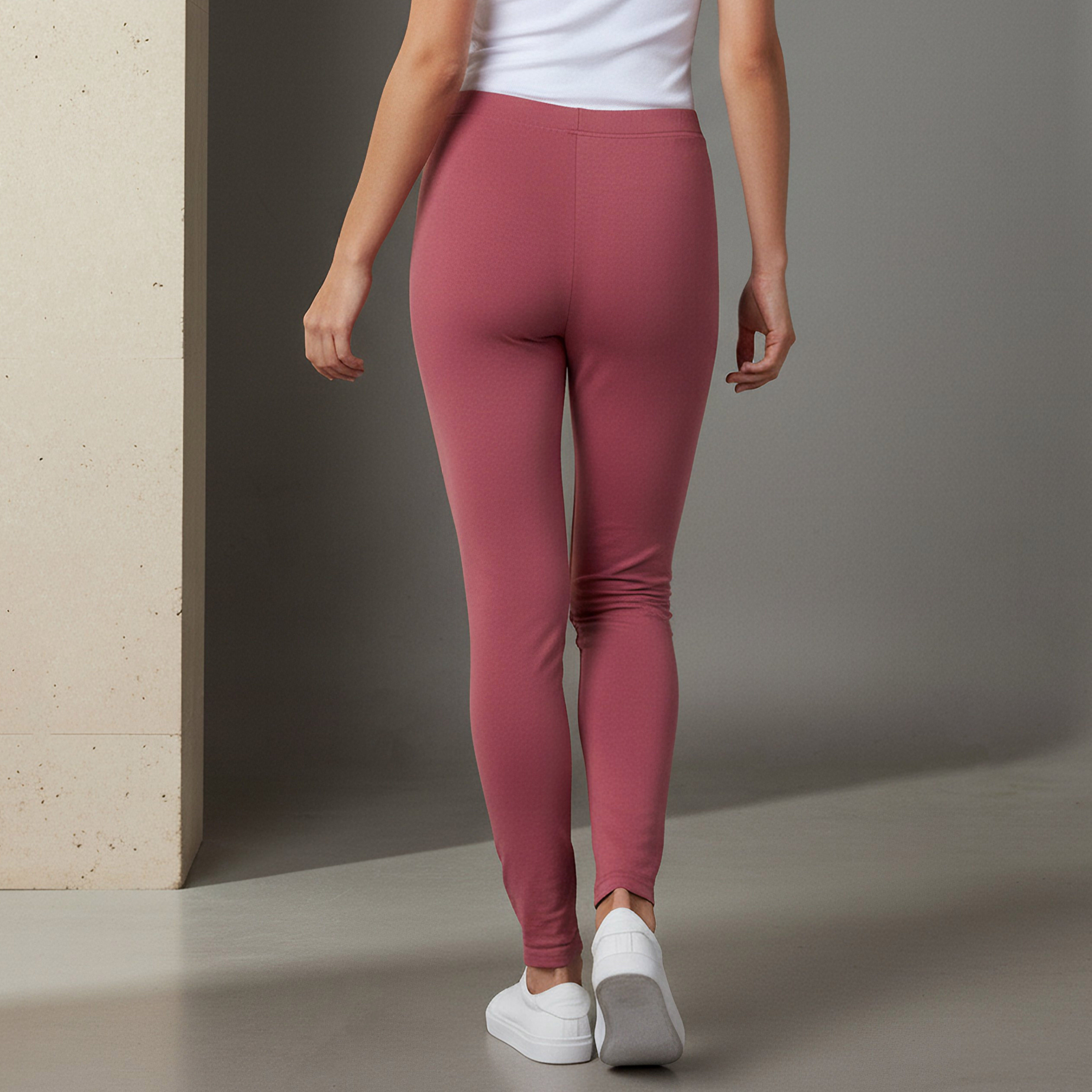 High-Rise Leggings with Stretchable Waist-women-clothing-bottoms-leggings-image-3