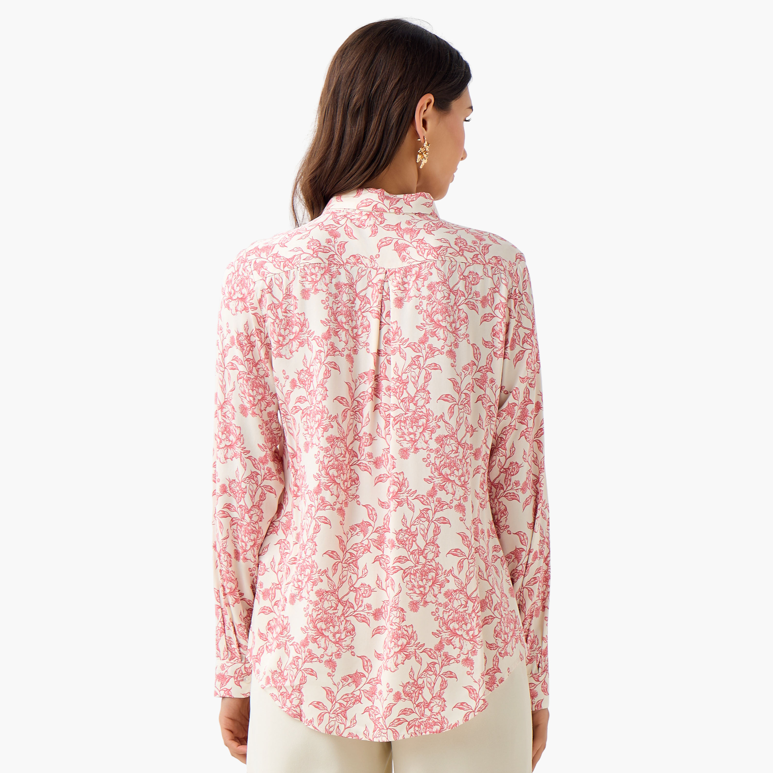 Regular Fit Viscose Shirt with Floral Print-women-clothing-shirtsandblouses-shirts-image-3