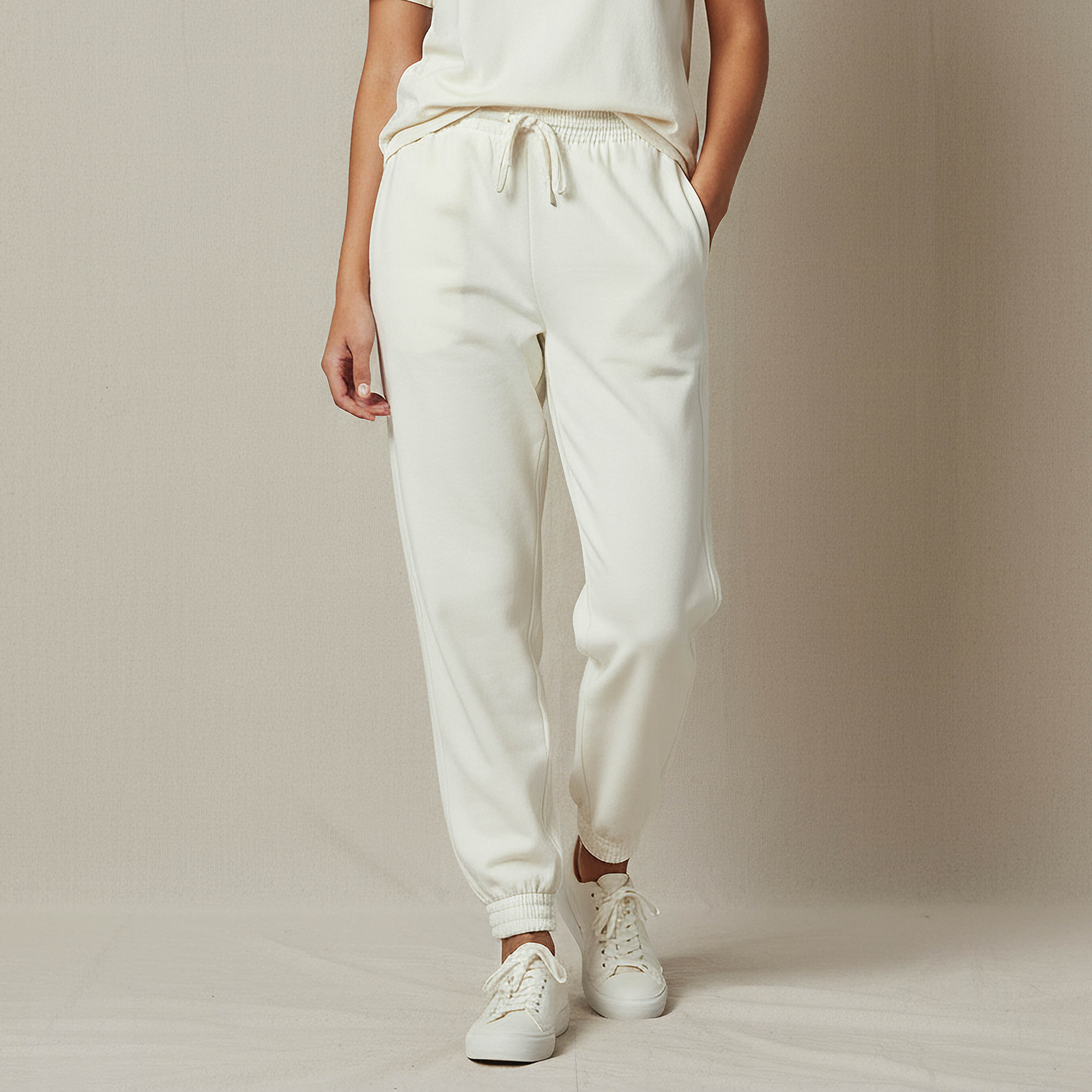 Regular Fit Flexi Waist Joggers Pockets-women-clothing-bottoms-joggers-image-1