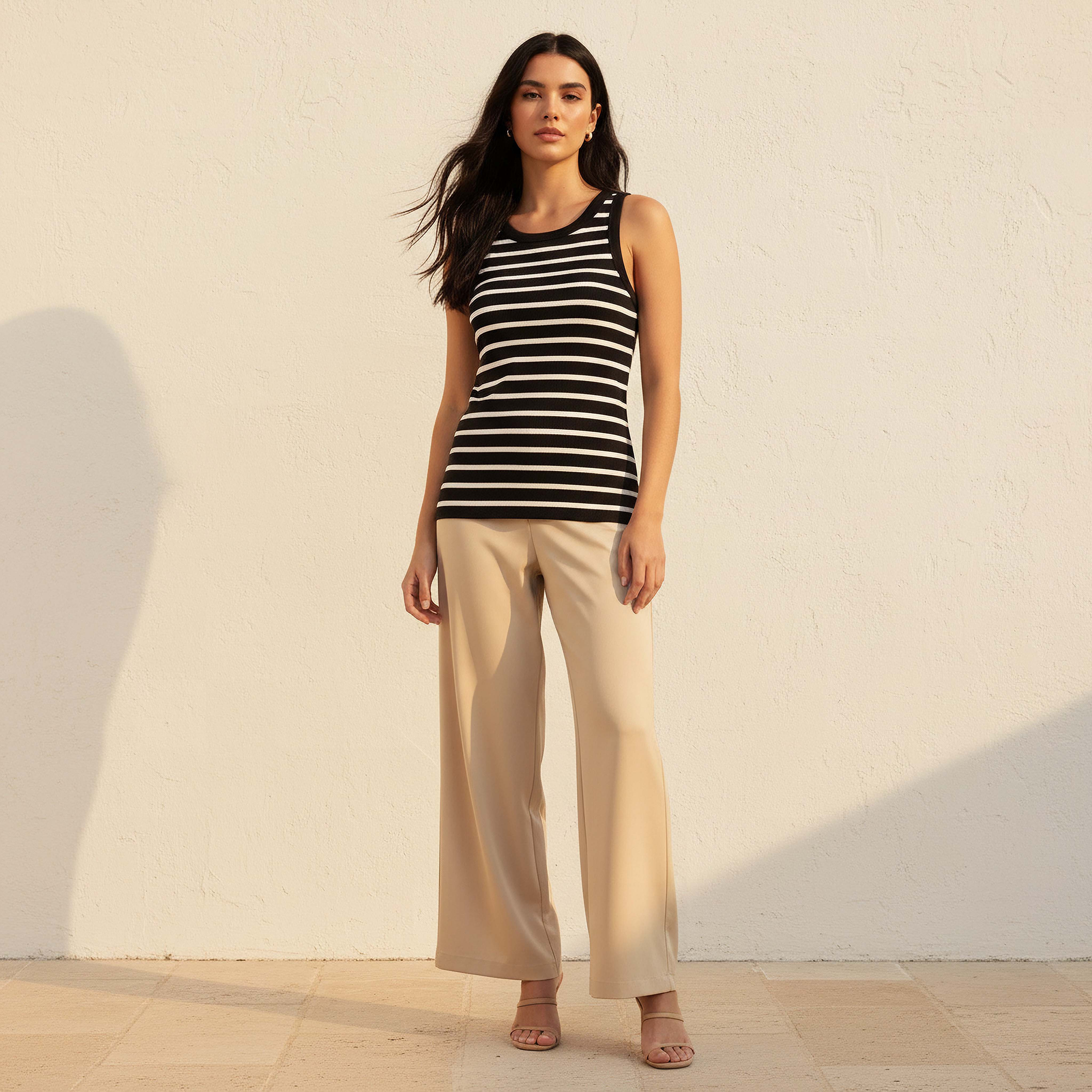 بلوزة تانك مضلعة-women-clothing-tshirts-image-3