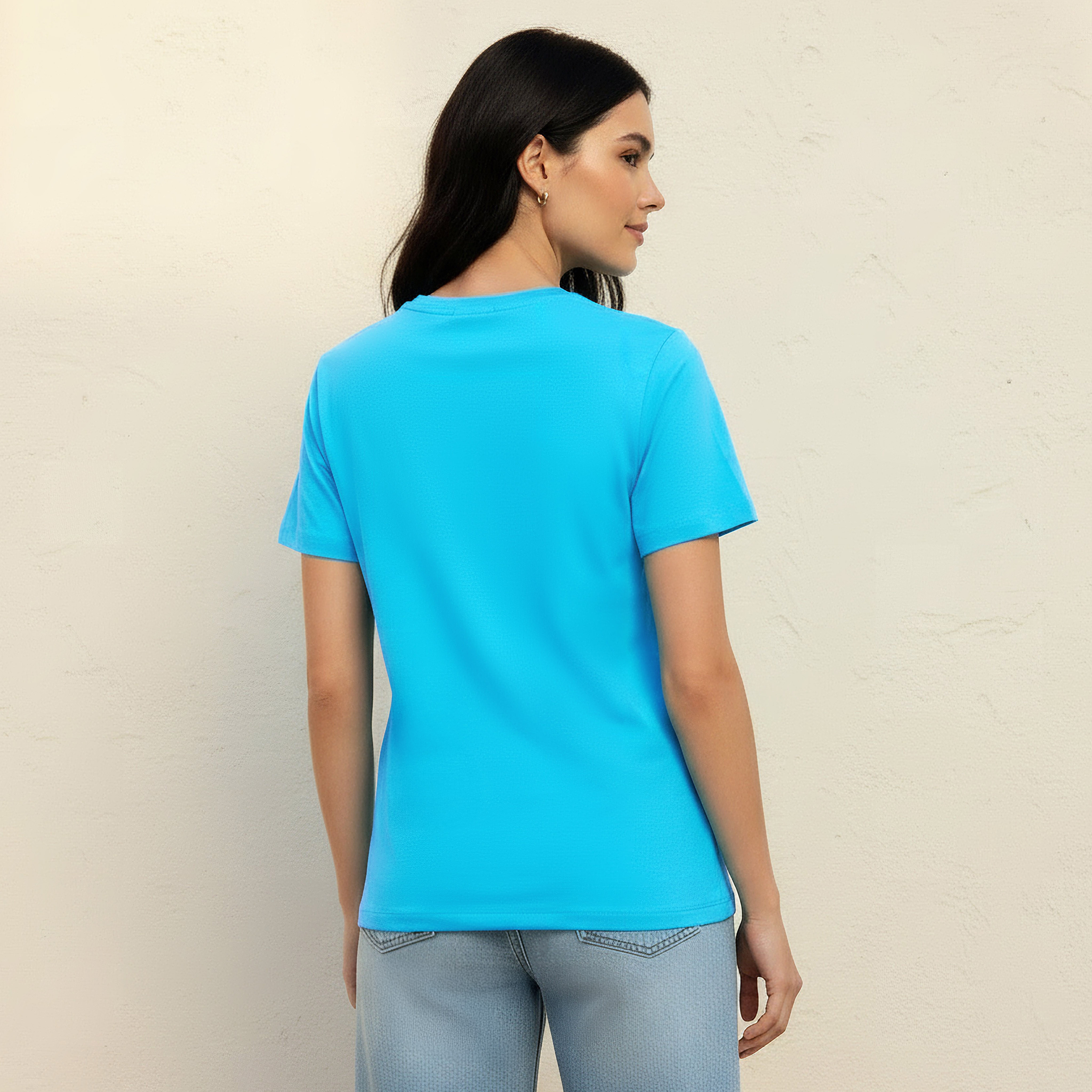 تيشيرت بقصة سليم-women-clothing-tshirts-image-4