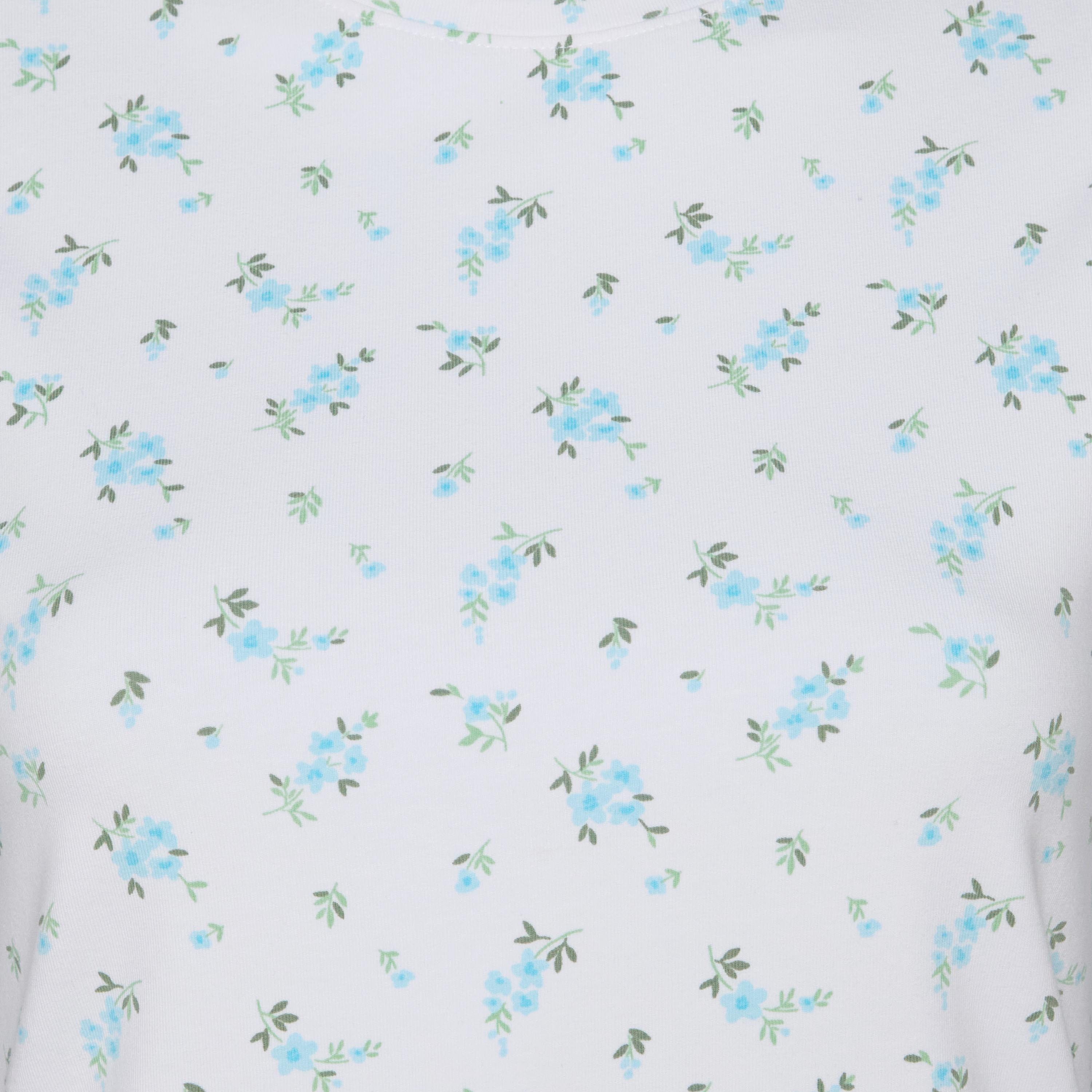 Slim Fit T-shirt with Floral Print-women-clothing-tshirts-image-2