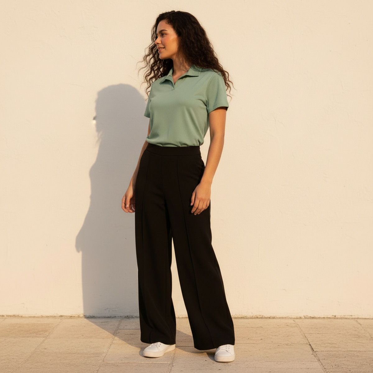 تيشيرت بياقة جوني-women-clothing-tshirts-image-3