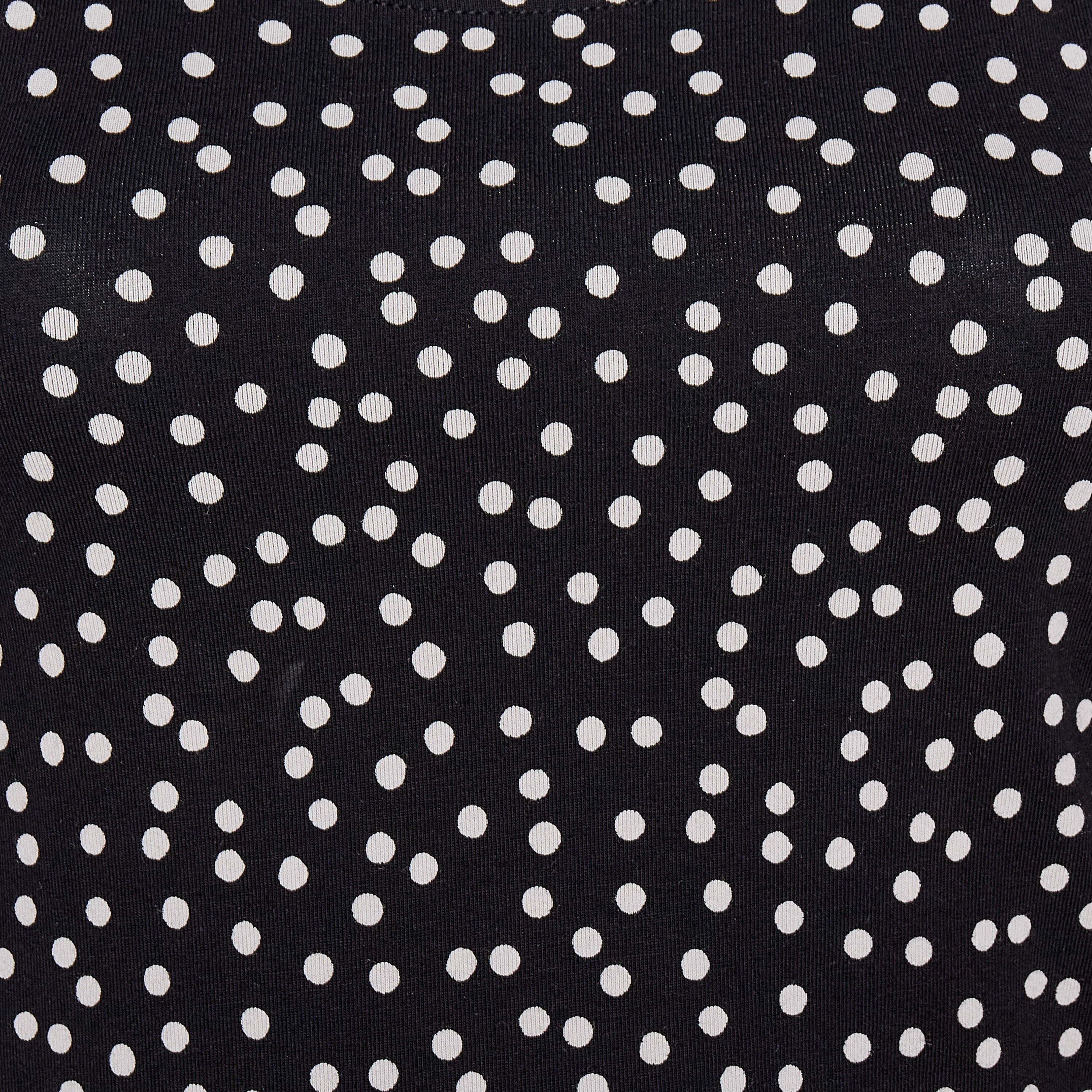 Slim Fit Spaghetti Strap Top with Polka Dot Print-women-clothing-tshirts-image-2