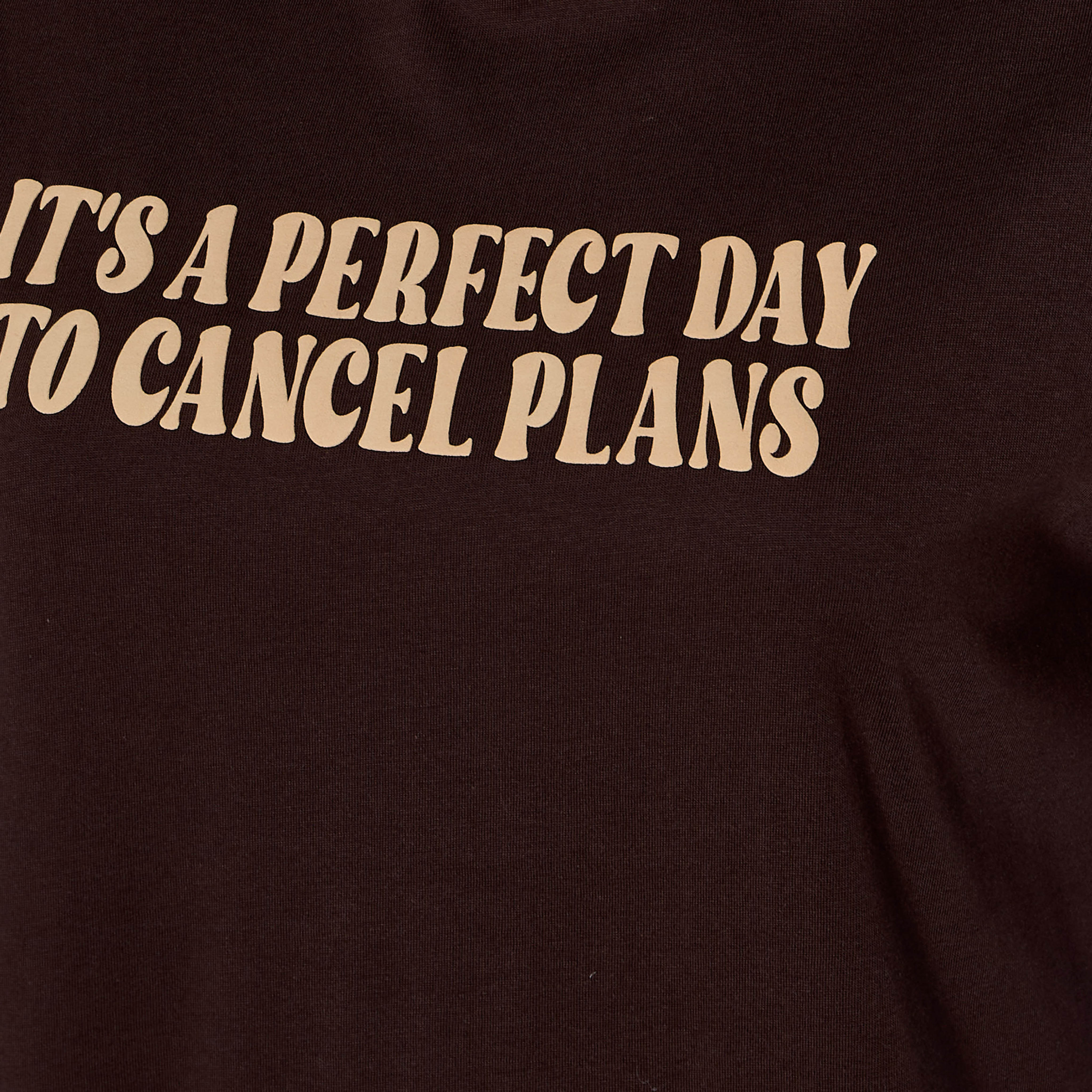 Cotton T-shirt with Slogan Print-women-clothing-tshirts-image-2