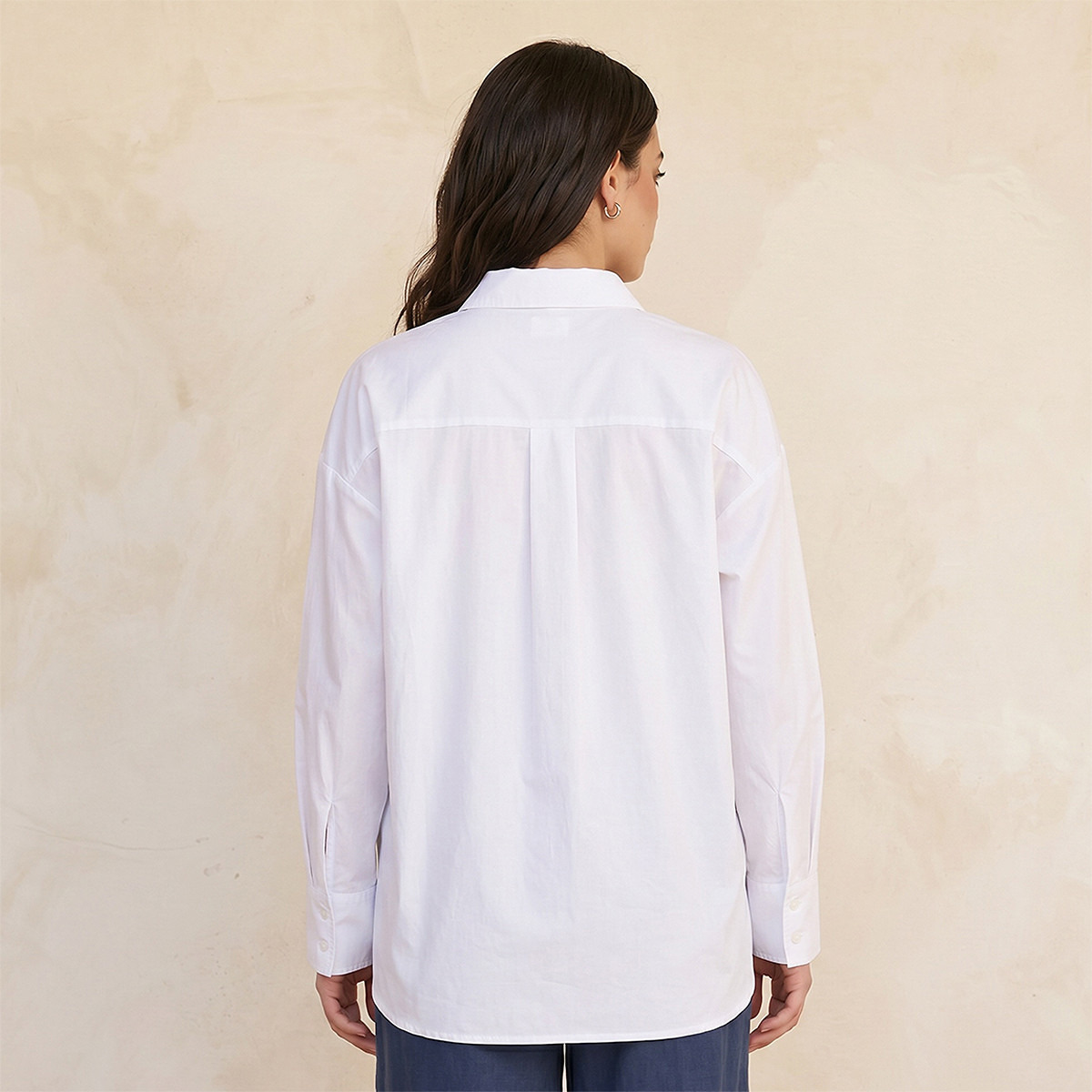 قميص أكسفورد بأكتاف منسدلة من أساسيات سبلاش-women-clothing-shirtsandblouses-shirts-image-3