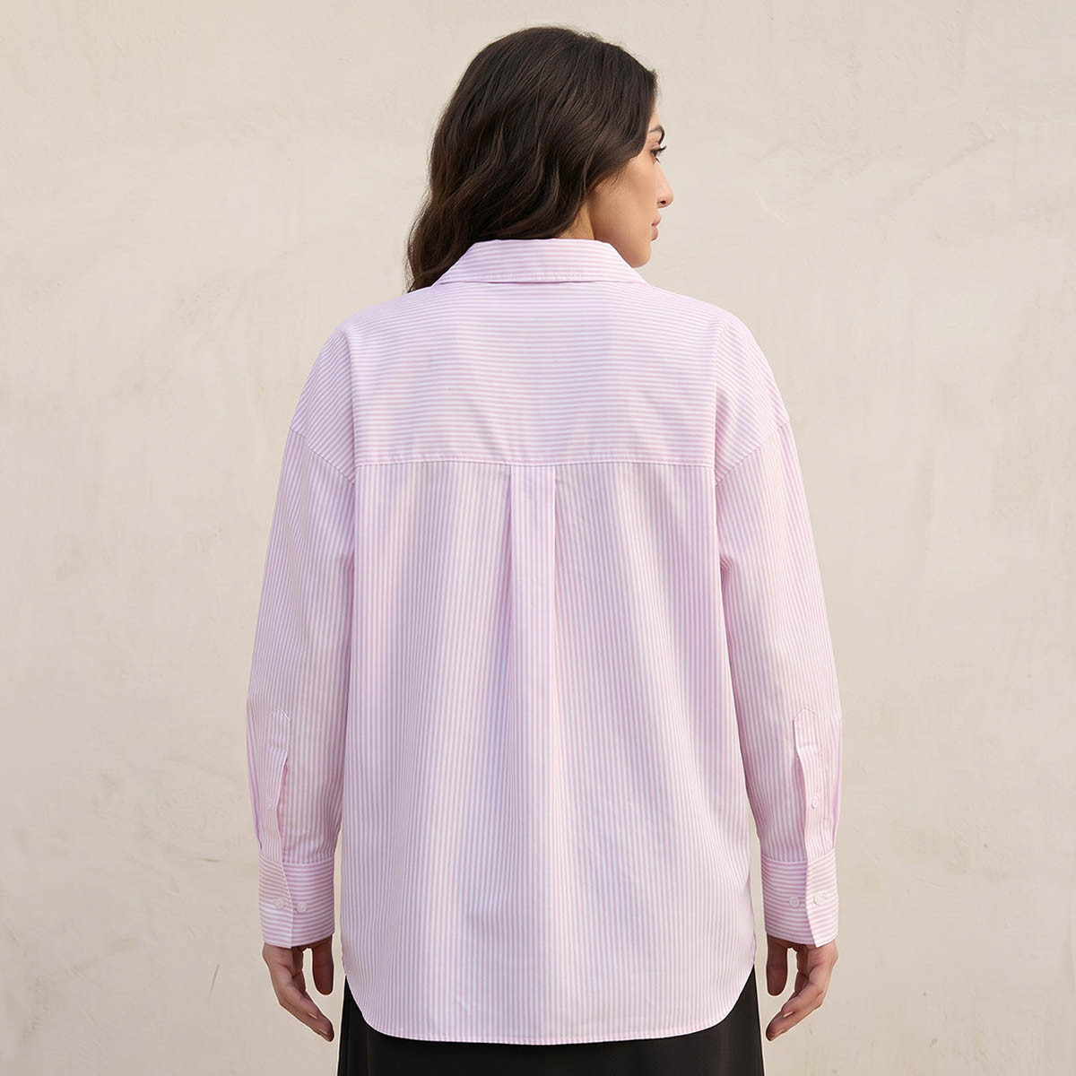 قميص أكسفورد مقلم من أساسيات سبلاش-women-clothing-shirtsandblouses-shirts-image-4