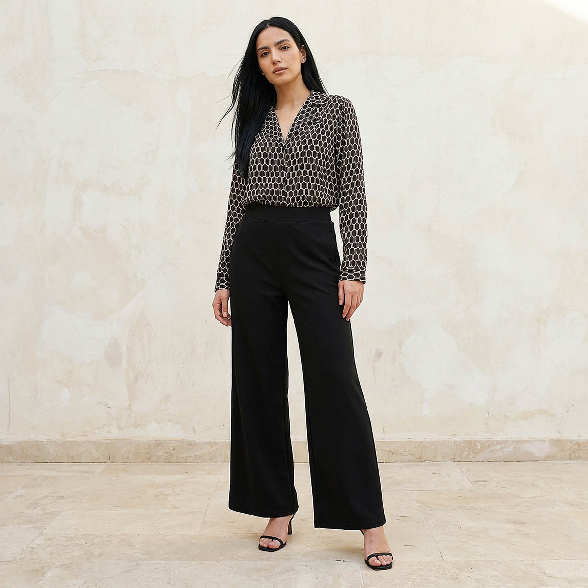 Wide Leg Ponte Pants-women-clothing-trousers-image-3