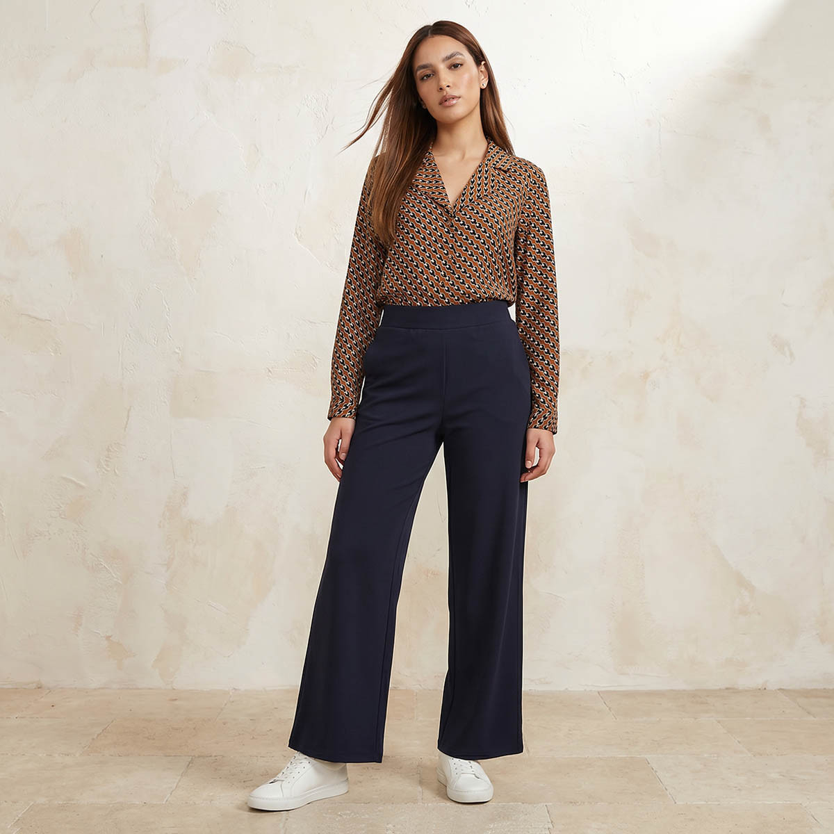 Wide Leg Ponte Pants-women-clothing-trousers-image-3