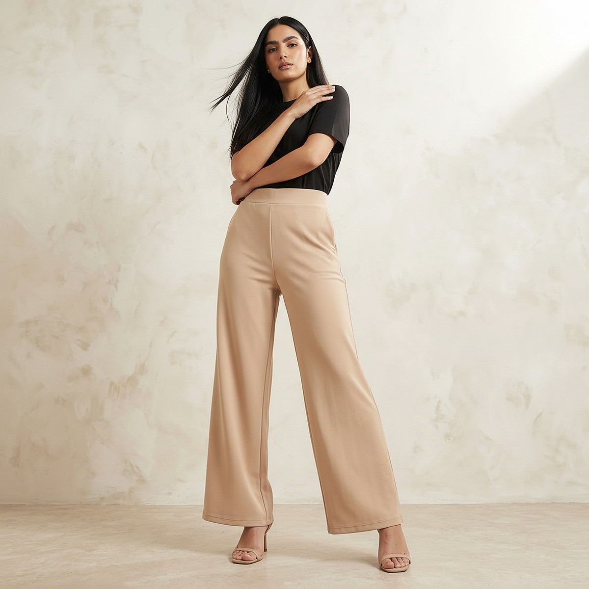 Wide Leg Ponte Pants-women-clothing-trousers-image-3