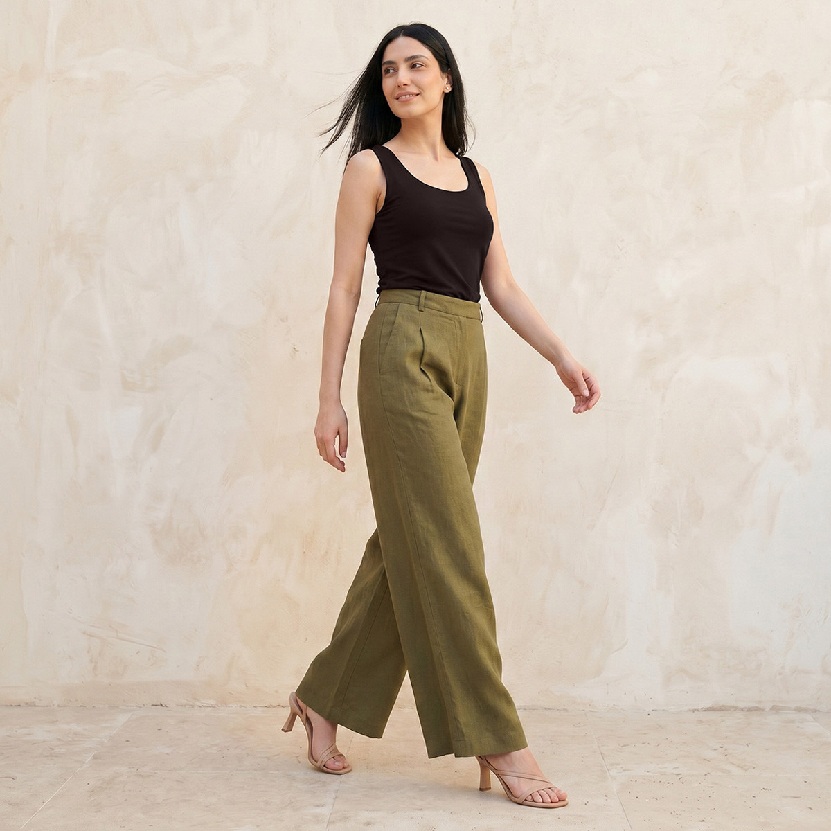 بلوزة تانك بحمالات عريضة للنساء-women-clothing-tshirts-image-3