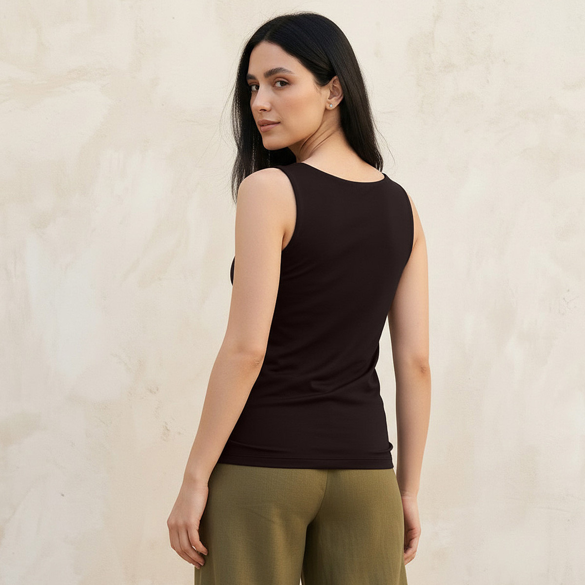 بلوزة تانك بحمالات عريضة للنساء-women-clothing-tshirts-image-4