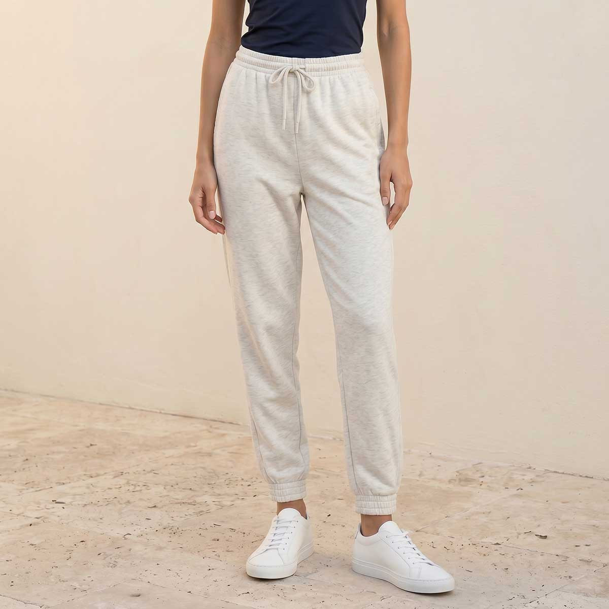 Splash Basic Regular Fit Flexi Waist Joggers-women-clothing-bottoms-joggers-image-1