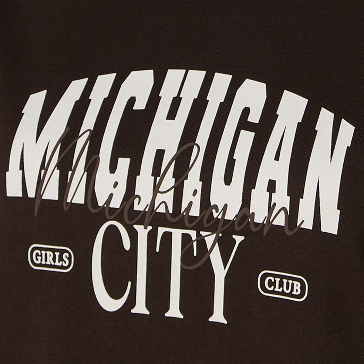Splash Basic Cotton T-shirt with Michigan City Print-women-clothing-tshirts-image-2