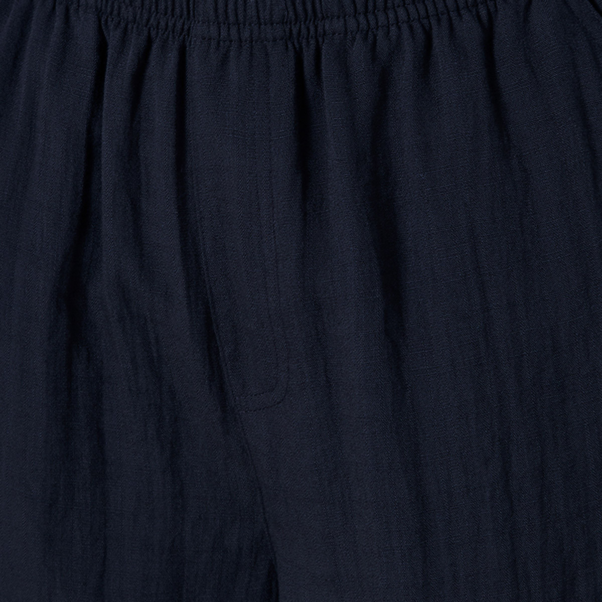 بنطلون سلاب بارز الملمس بخصر مرن من سبلاش بيزك-women-clothing-trousers-image-2
