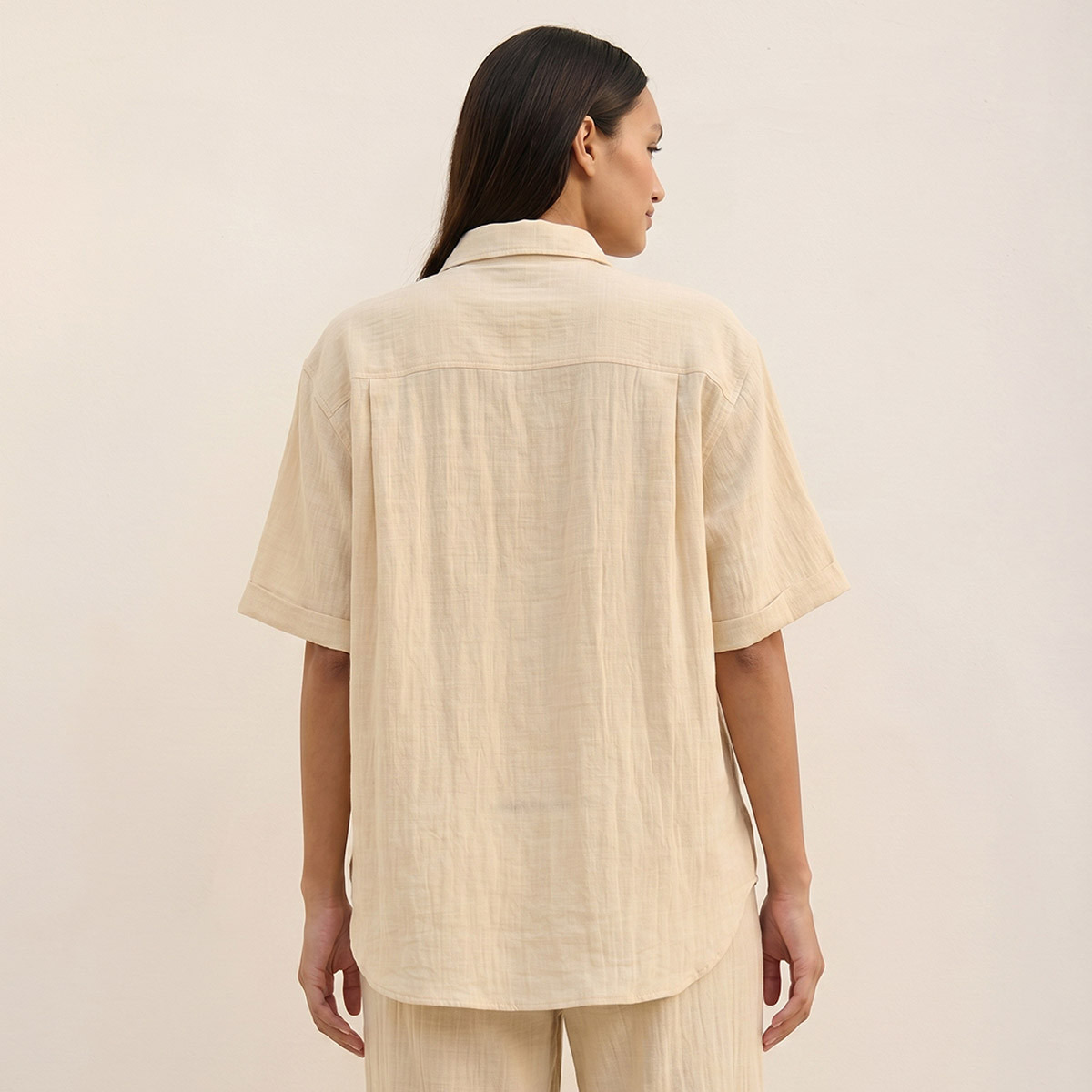 قميص بفتحة أزرار مخفية من سبلاش بيزك-women-clothing-shirtsandblouses-shirts-image-4