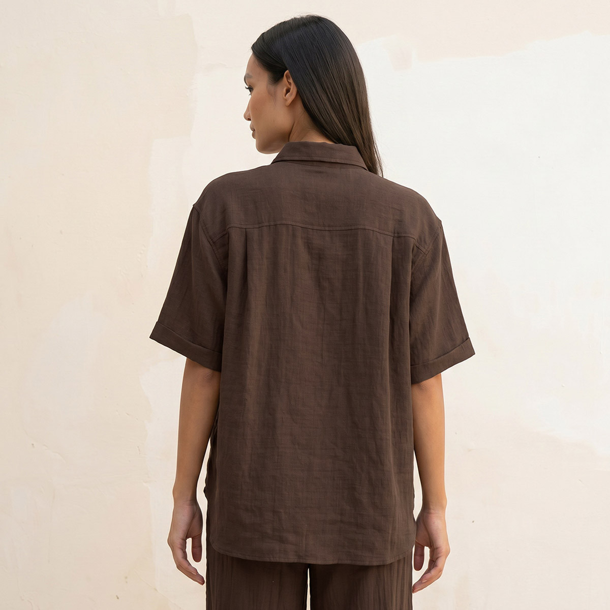 قميص بفتحة أزرار مخفية من سبلاش بيزك-women-clothing-shirtsandblouses-shirts-image-4