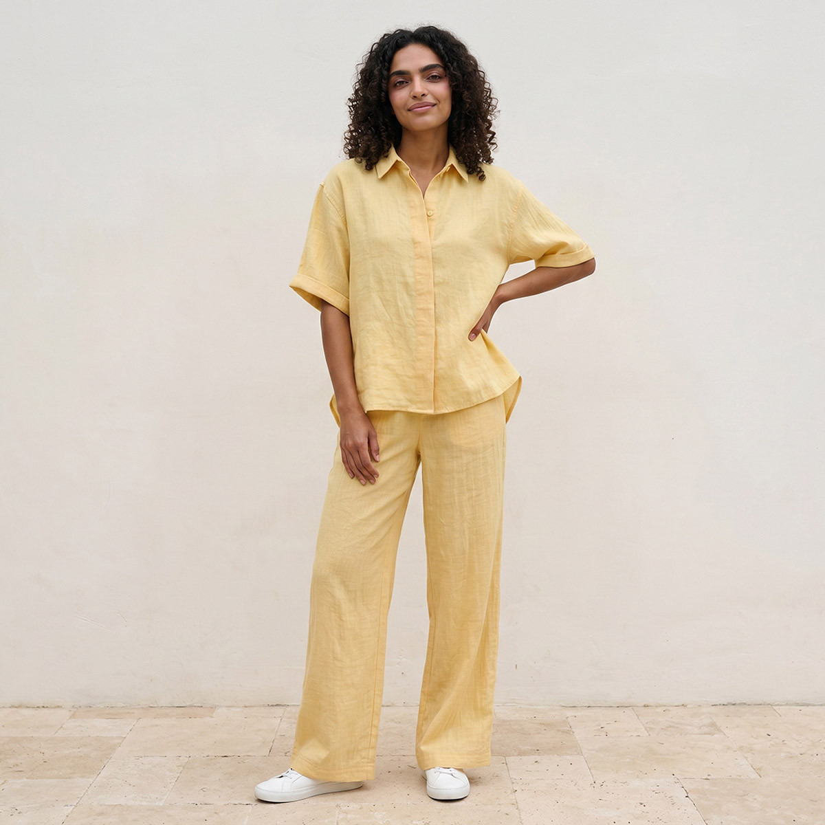 قميص بفتحة أزرار مخفية من سبلاش بيزك-women-clothing-shirtsandblouses-shirts-image-3