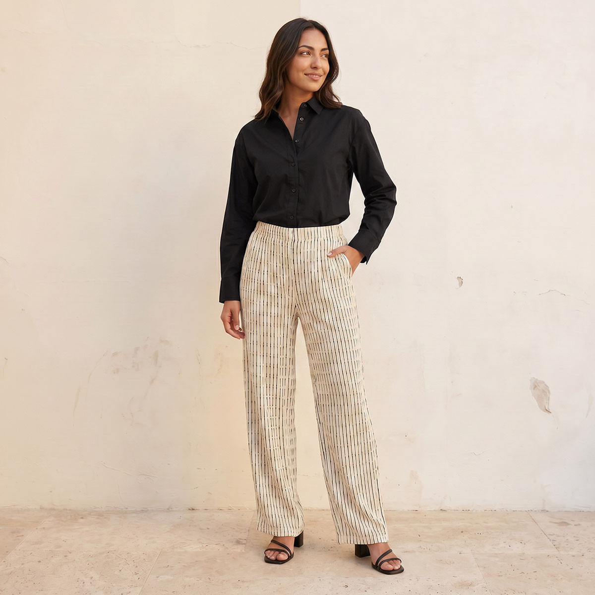 قميص واسع بطول غير متساوي من سبلاش بيسك-women-clothing-shirtsandblouses-shirts-image-3