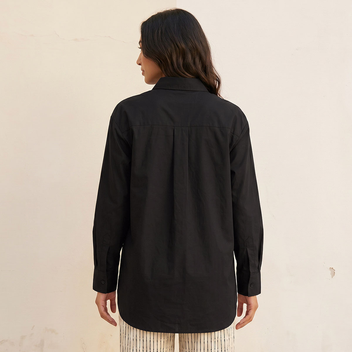 قميص واسع بطول غير متساوي من سبلاش بيسك-women-clothing-shirtsandblouses-shirts-image-4