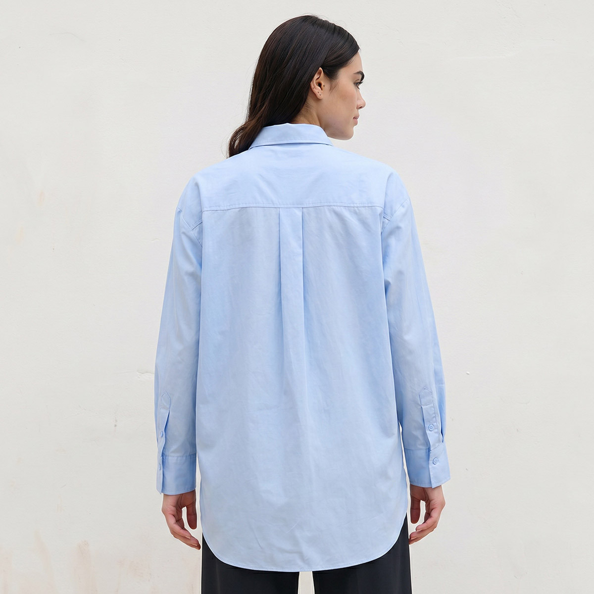 قميص واسع بطول غير متساوي من سبلاش بيسك-women-clothing-shirtsandblouses-shirts-image-4