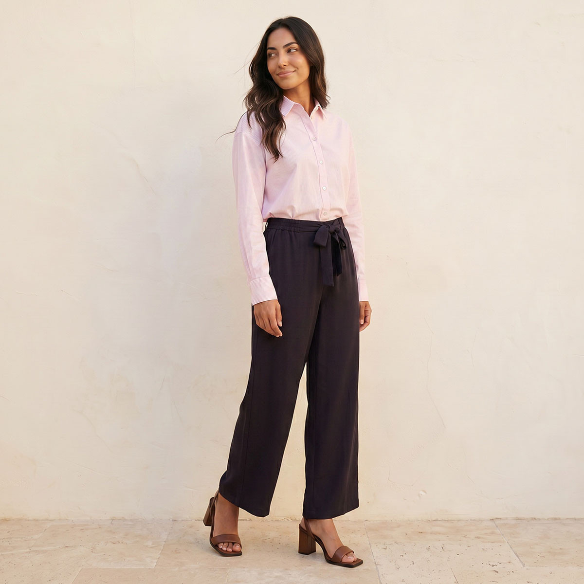 قميص مقلم من سبلاش بيسك-women-clothing-shirtsandblouses-shirts-image-3