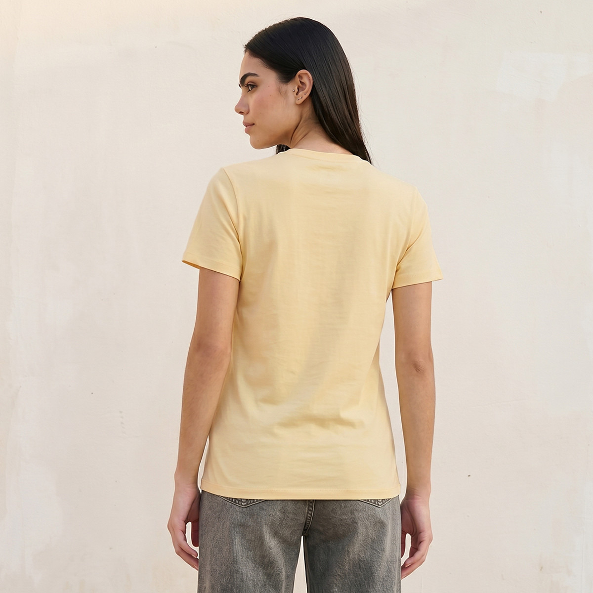 Splash Basic Slim Fit T-shirt-women-clothing-tshirts-image-5