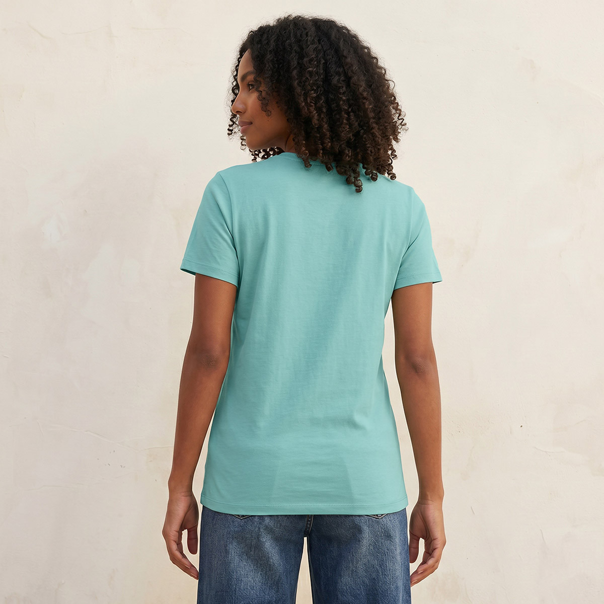 تيشيرت بقصة سليم من سبلاش بيسك-women-clothing-tshirts-image-4