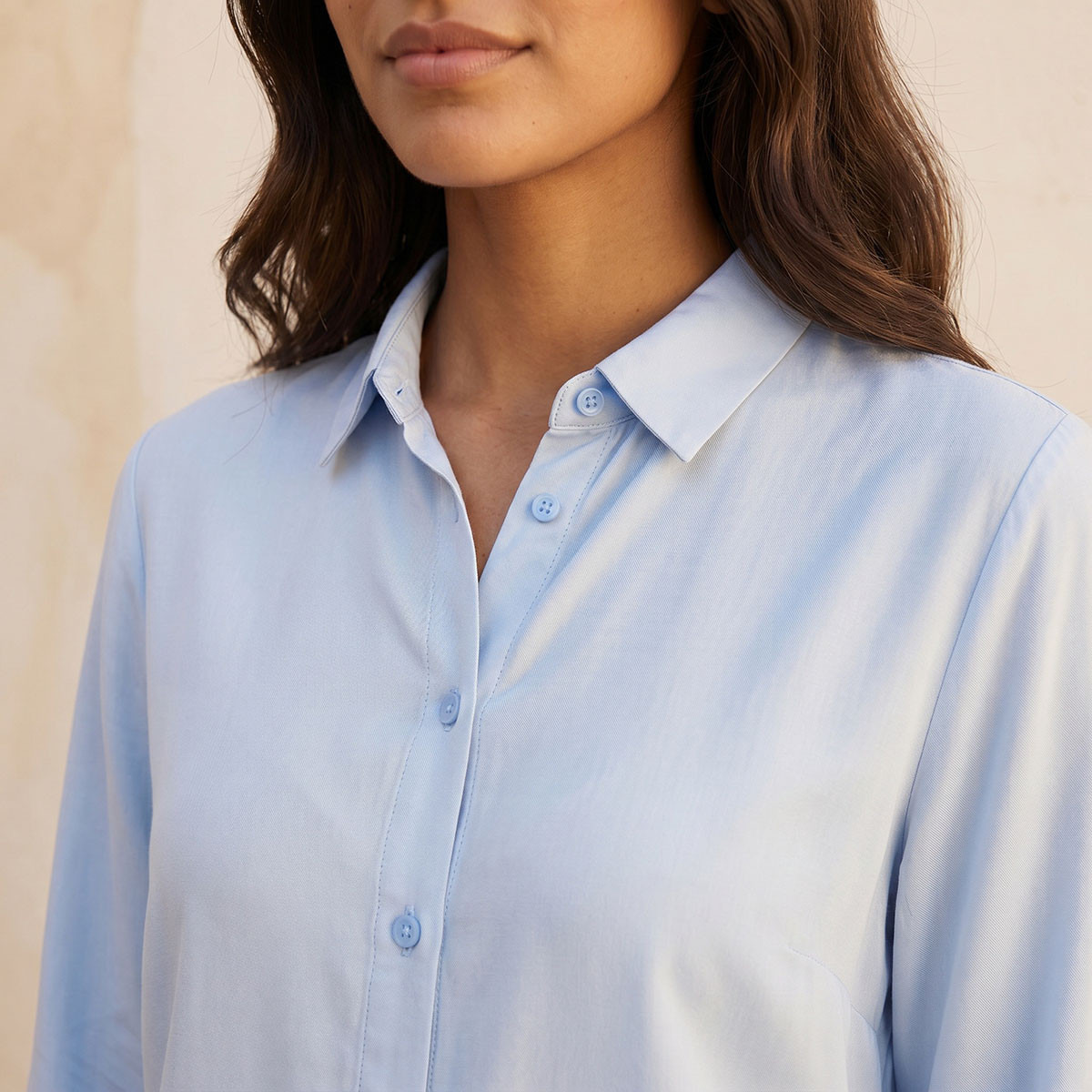 قميص فيسكوز أنيق بكسرة خلفية من سبلاش-women-clothing-shirtsandblouses-shirts-image-6