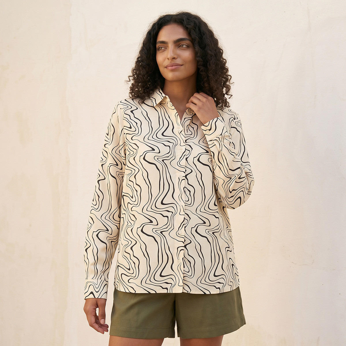Splash Basic Viscose Printed Shirt-women-clothing-shirtsandblouses-shirts-image-5