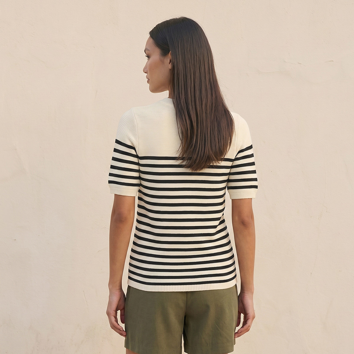Splash Basics Ottoman Striped Crew Neck Sweater-women-winterwear-cardigansandjumpers-jumpers-image-4