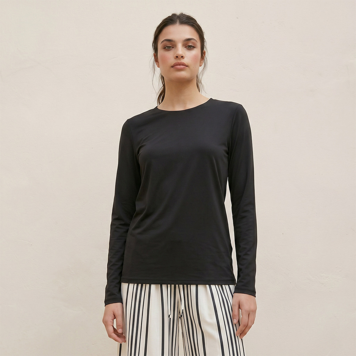 Splash Basic Regular Fit T-shirt-women-clothing-tshirts-image-1