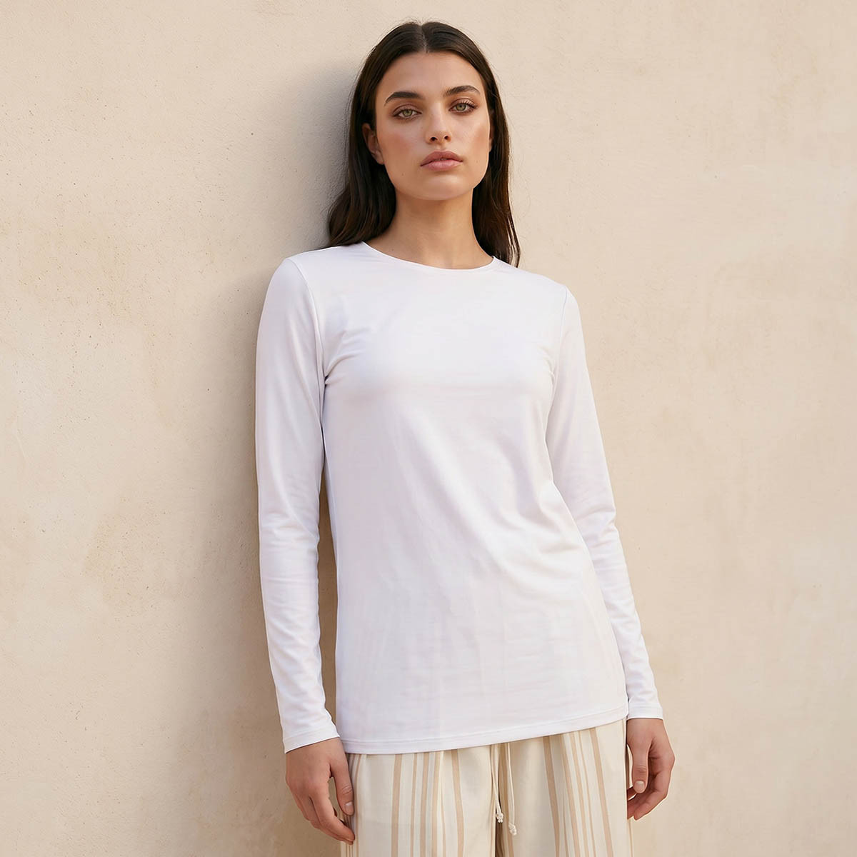 Splash Basic Regular Fit T-shirt-women-clothing-tshirts-image-1