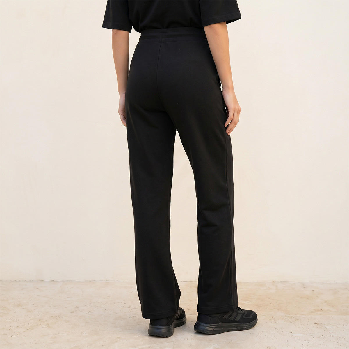 Splash Basic Drawstring Waist Joggers-women-clothing-bottoms-joggers-image-4