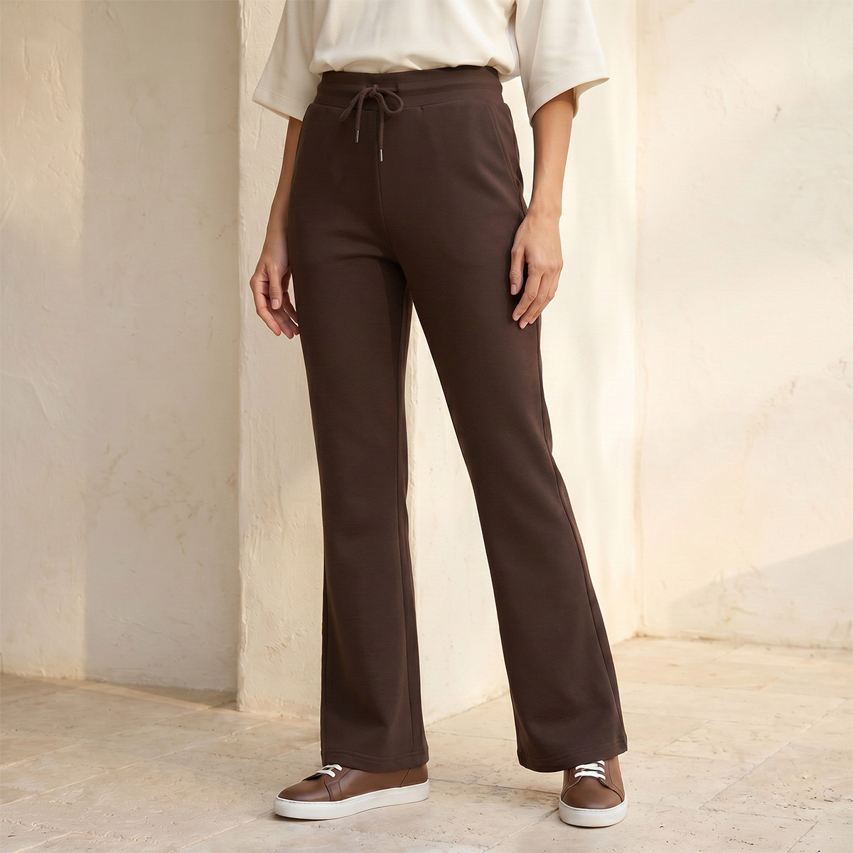 Splash Basic Drawstring Waist Joggers-women-clothing-bottoms-joggers-image-1