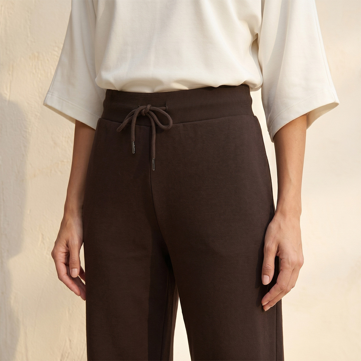 Splash Basic Drawstring Waist Joggers-women-clothing-bottoms-joggers-image-5